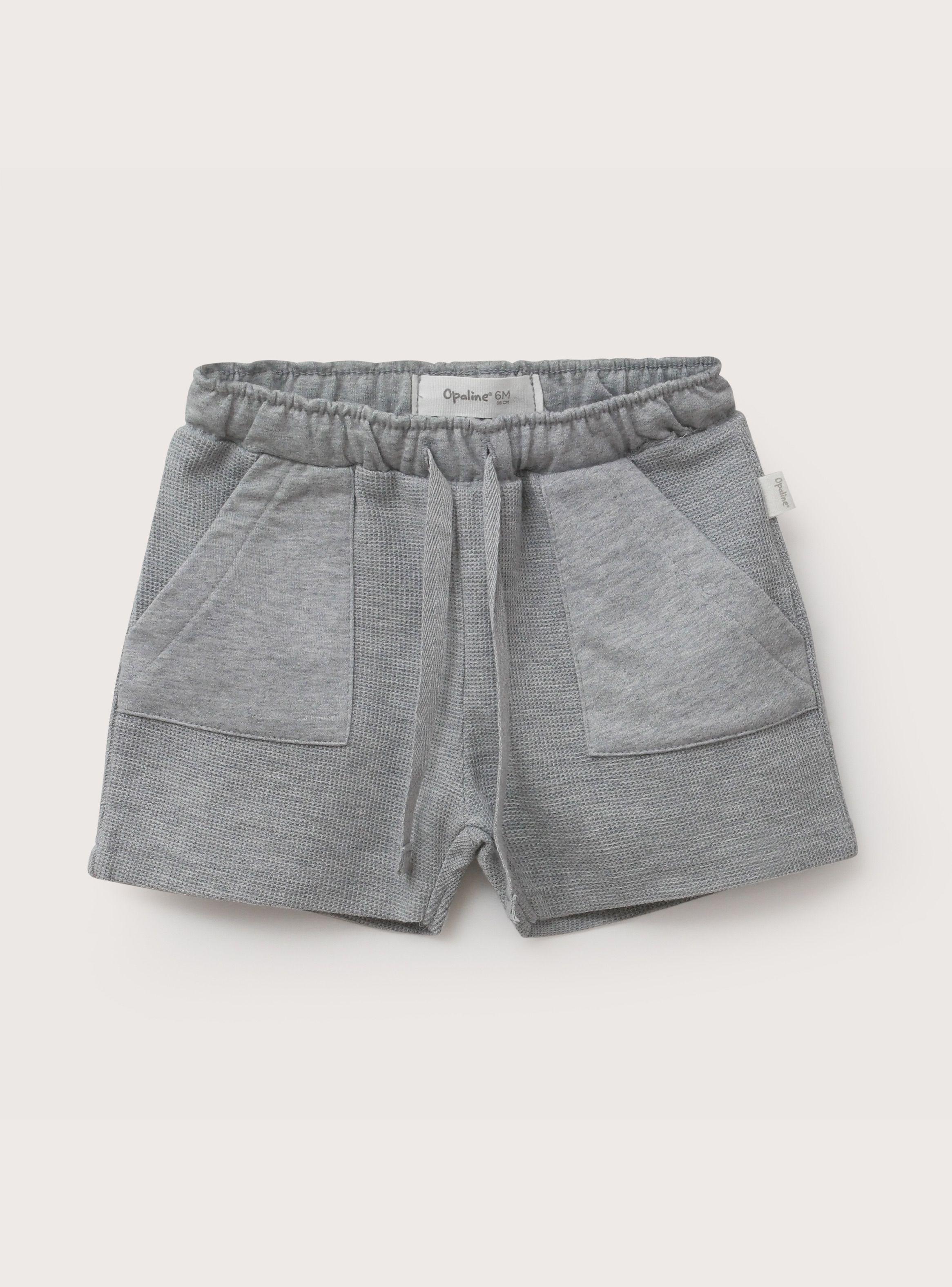 Short Gris Melange Infant Niño-1