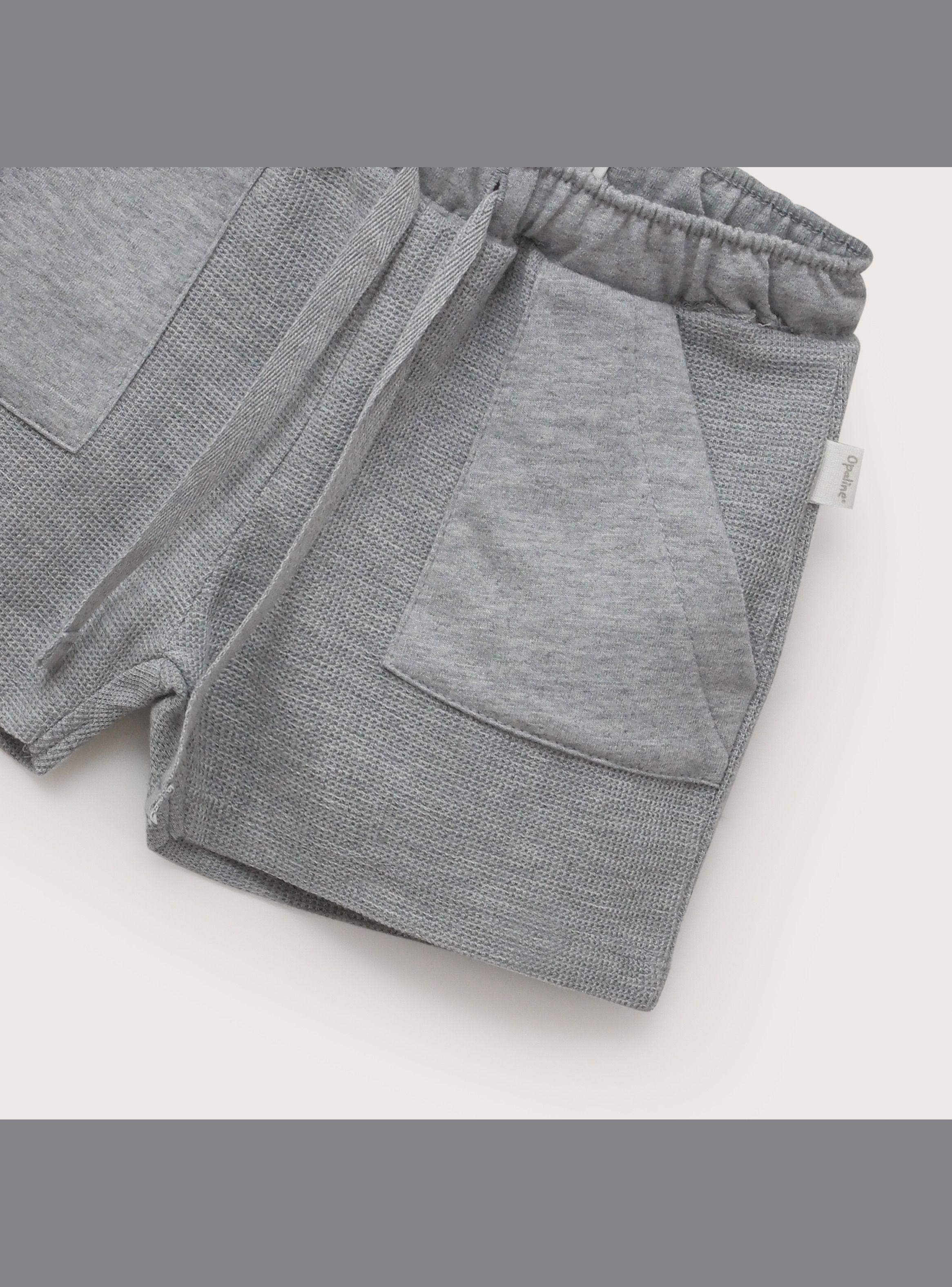 Short Gris Melange Infant Niño-3