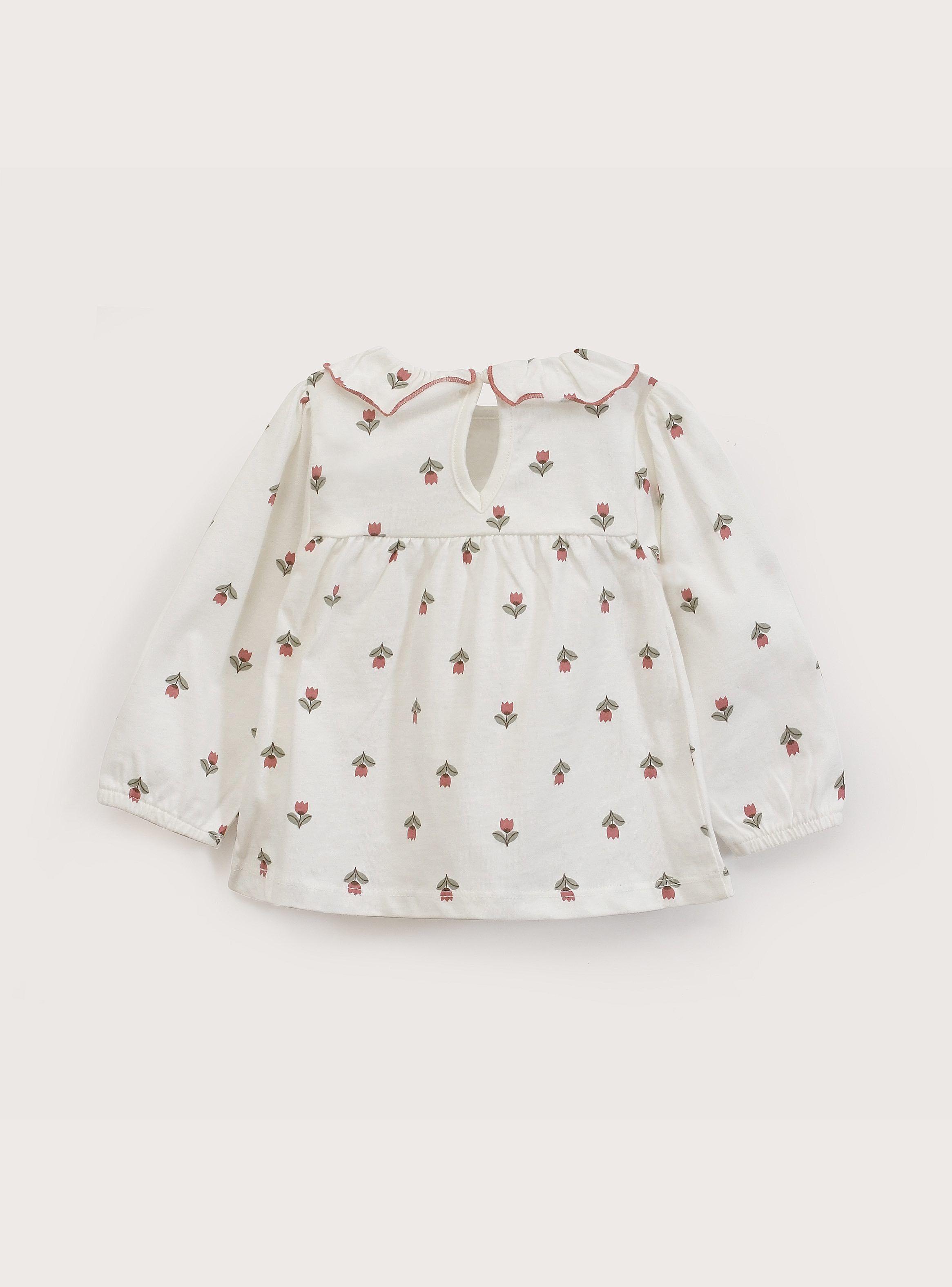 Polera Infant Niña Crema-2