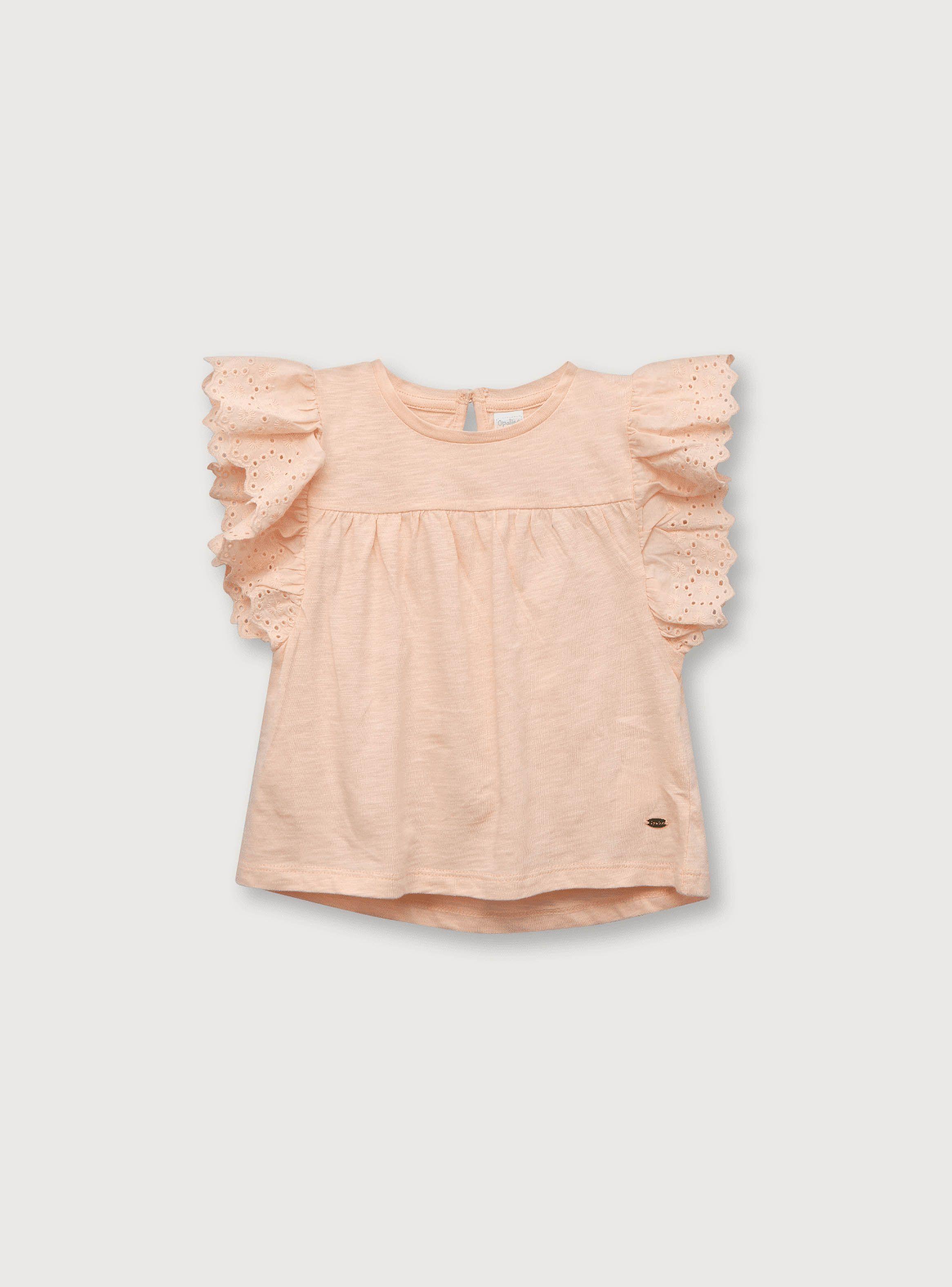 Polera Niña Sin Mangas Vuelos Damasco (6M A 4A) Opaline-0