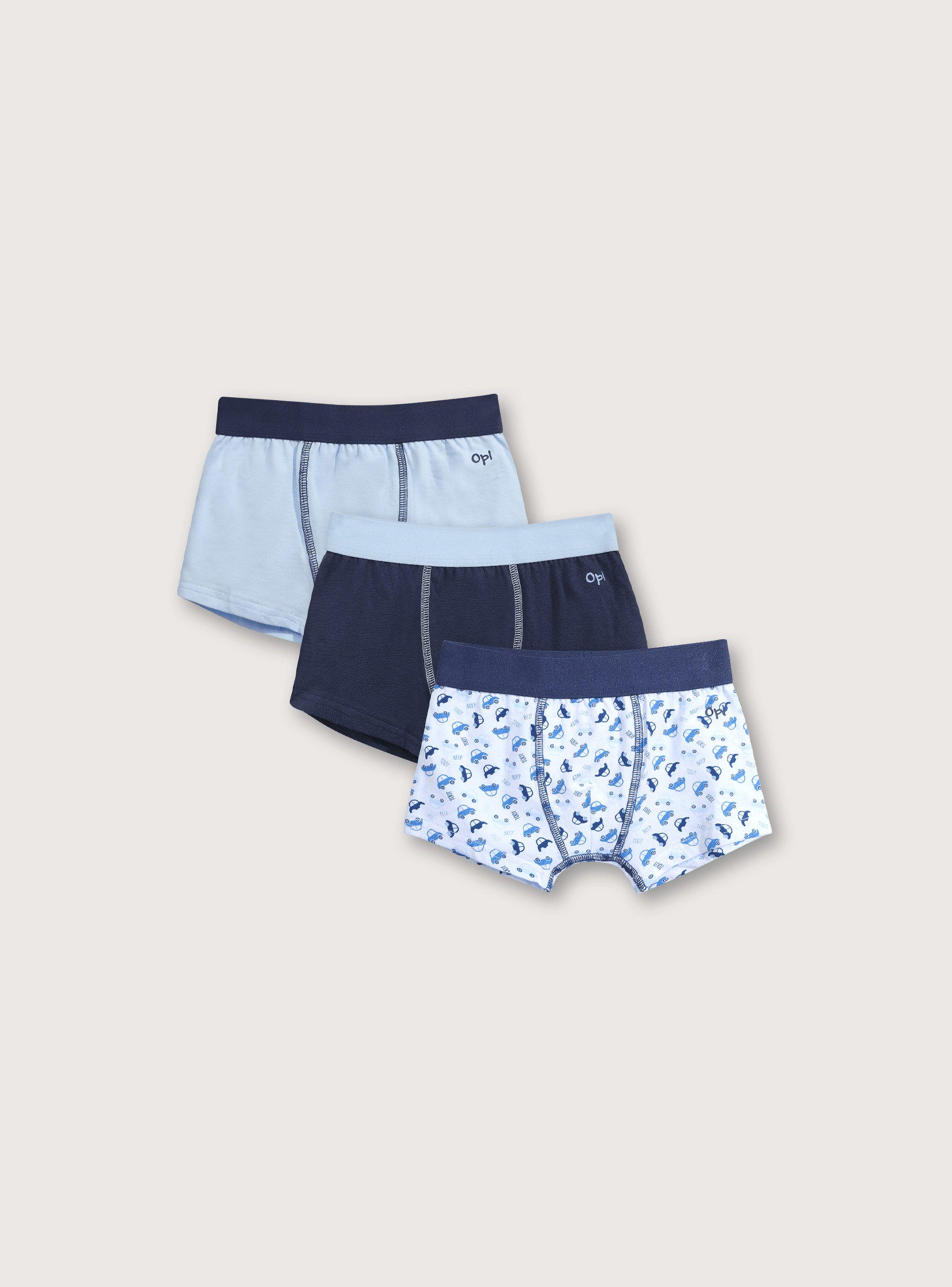 Calzoncillo Niño Azul 39352 Opaline-0