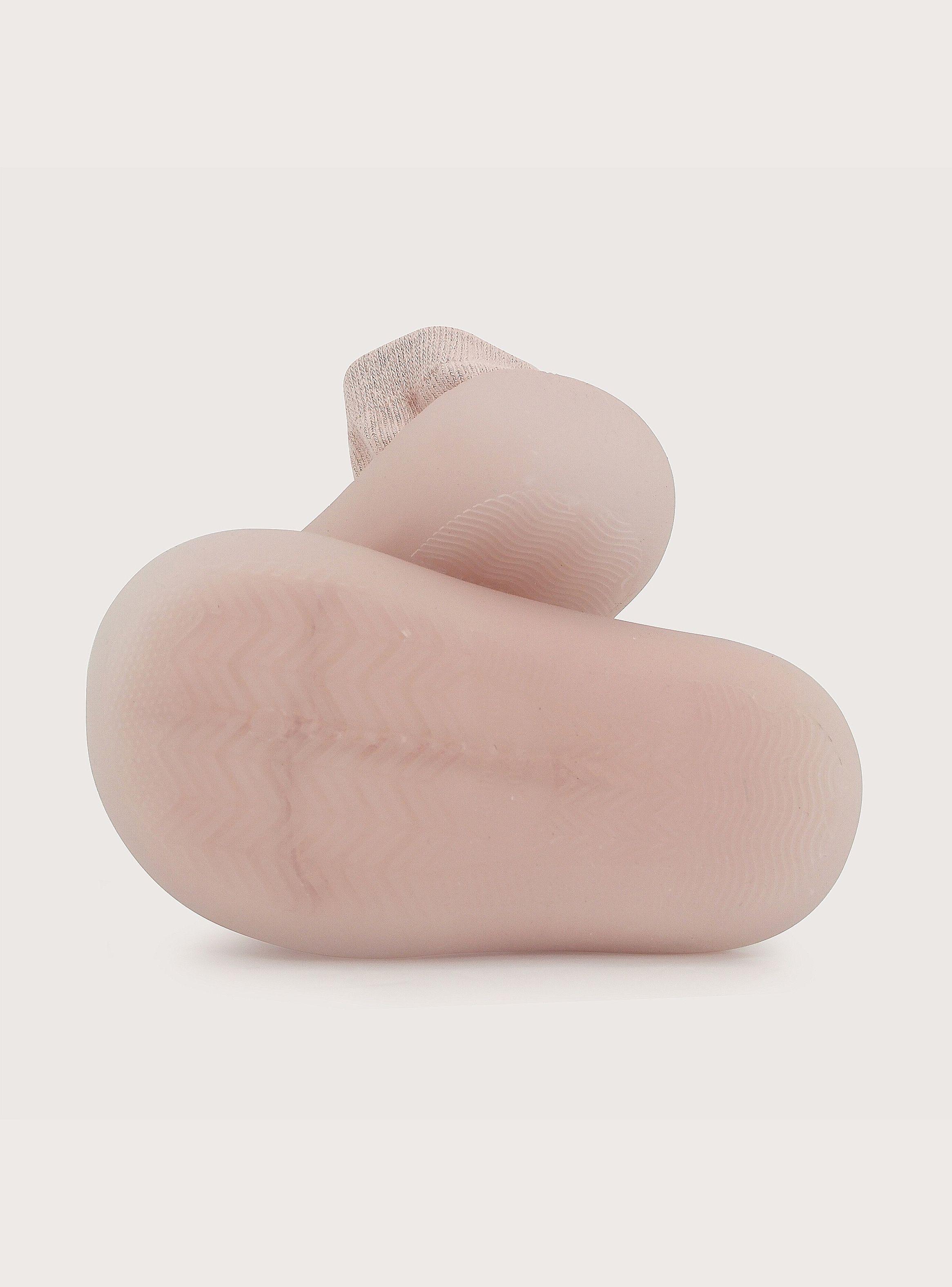 Pantufla Rosado Suela De Goma Niña-2