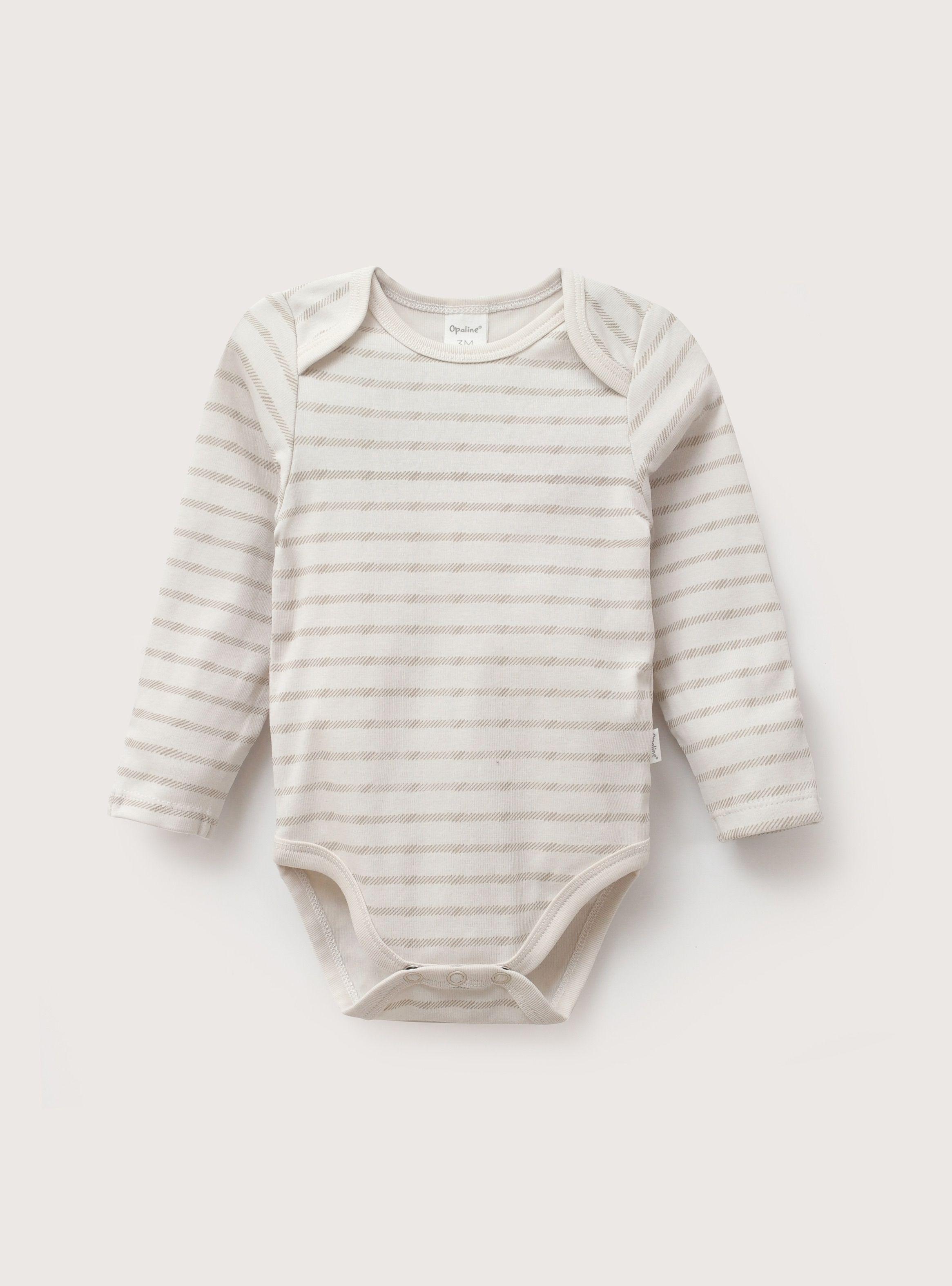 Conjunto Bodies + Pantalón Beige Bebe Unisex-3