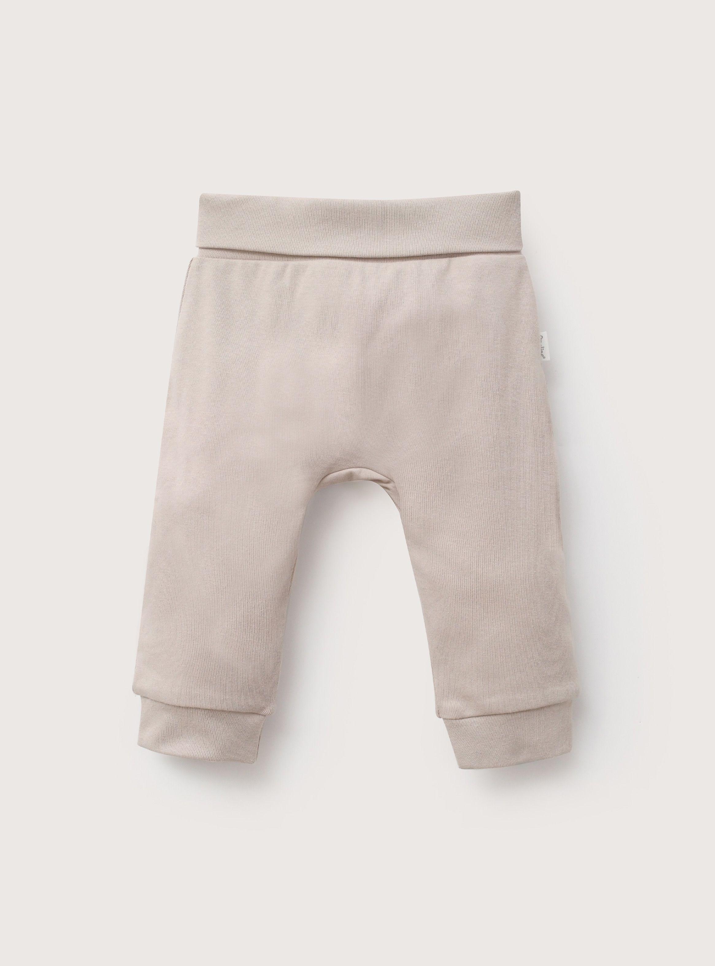 Conjunto Bodies + Pantalón Beige Bebe Unisex-4