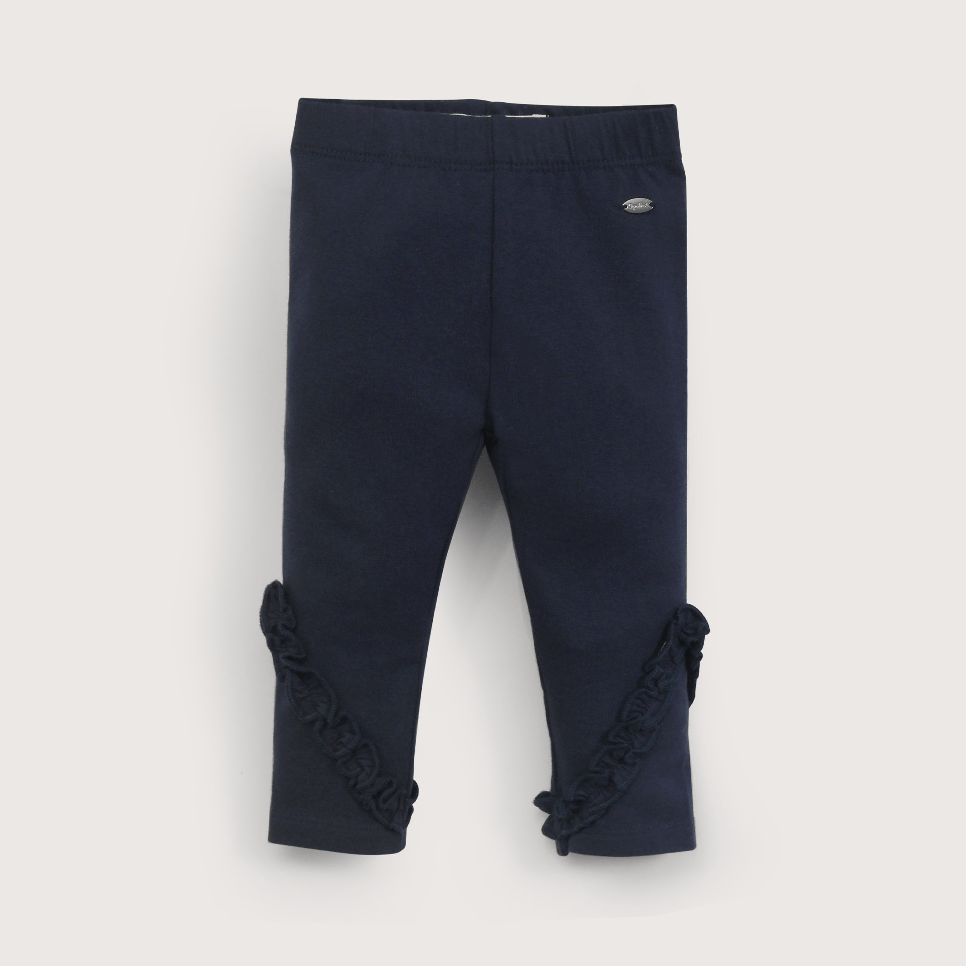 Calza con vuelos azul de niña-1