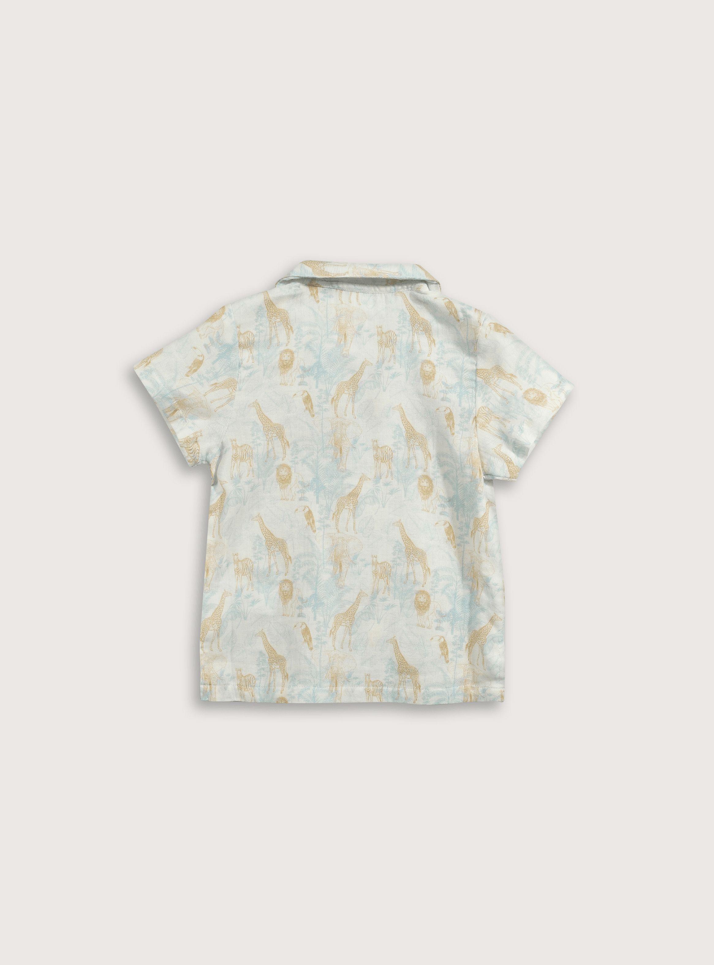 Camisa Niño Azul 39520 Opaline-1