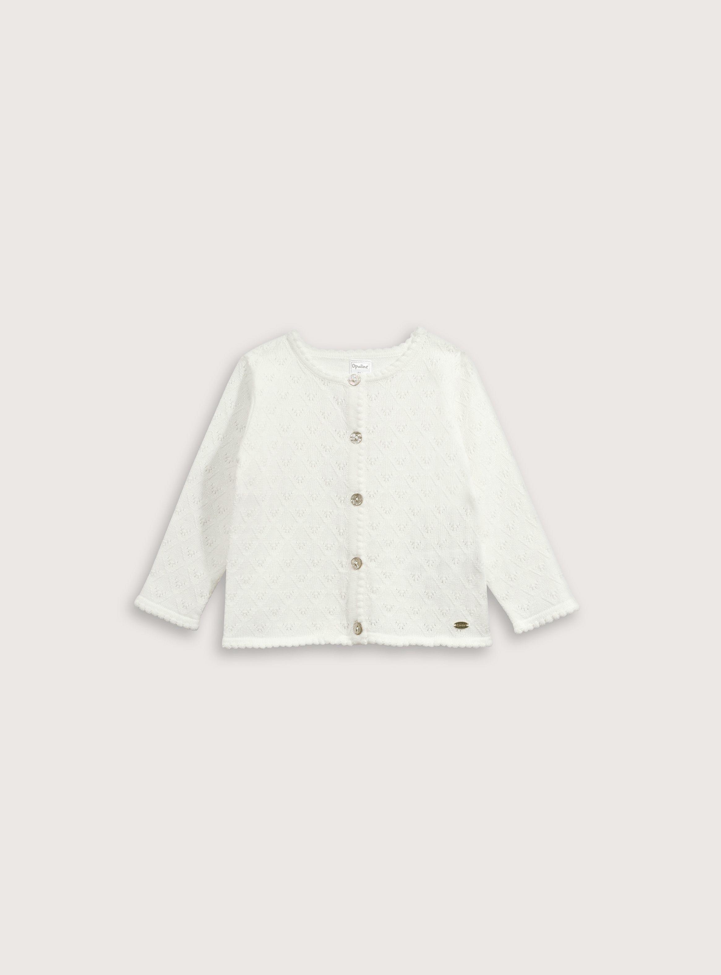 Chaleco Niña Blanco 39493 Opaline-0