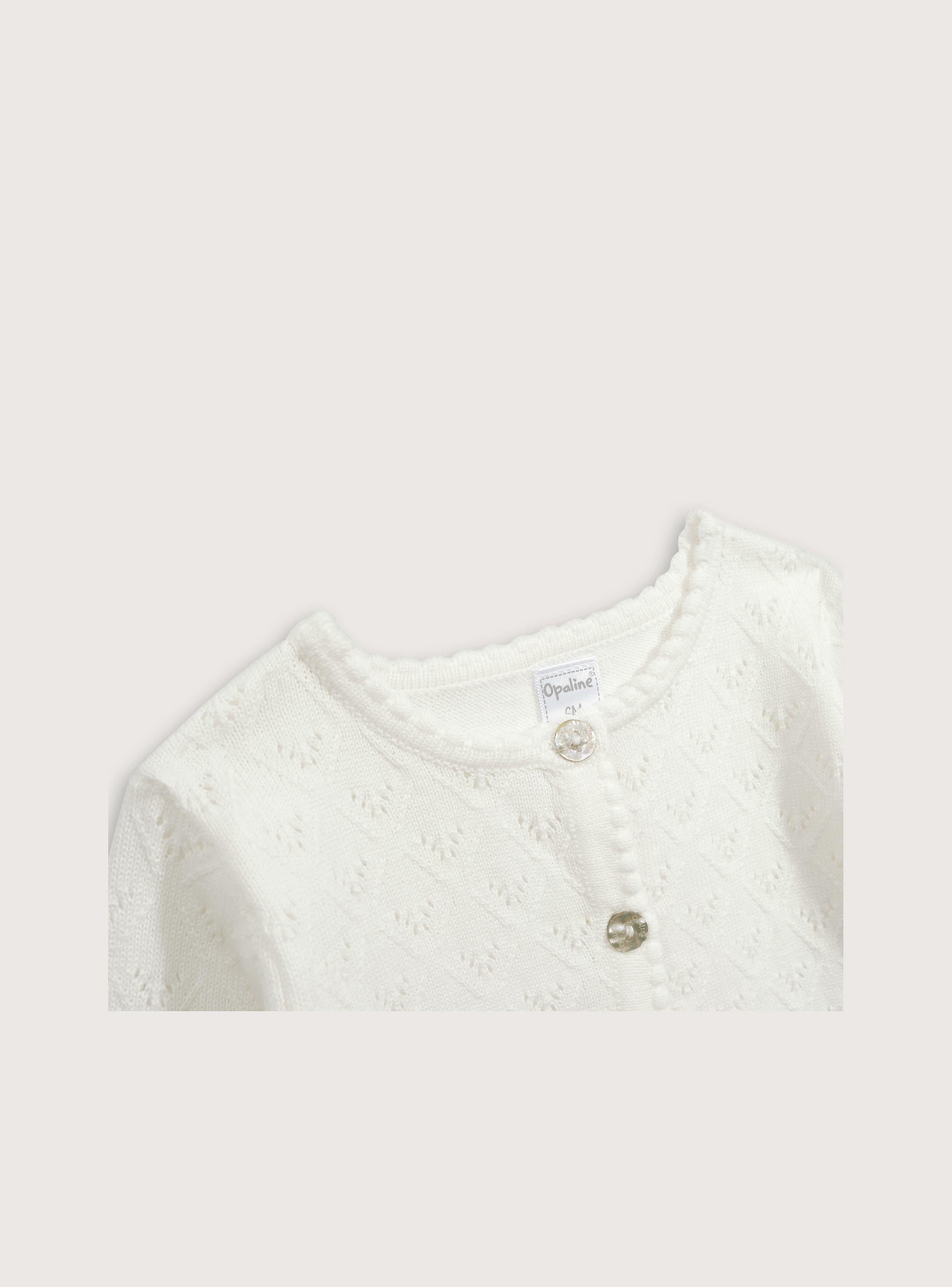 Chaleco Niña Blanco 39493 Opaline-2