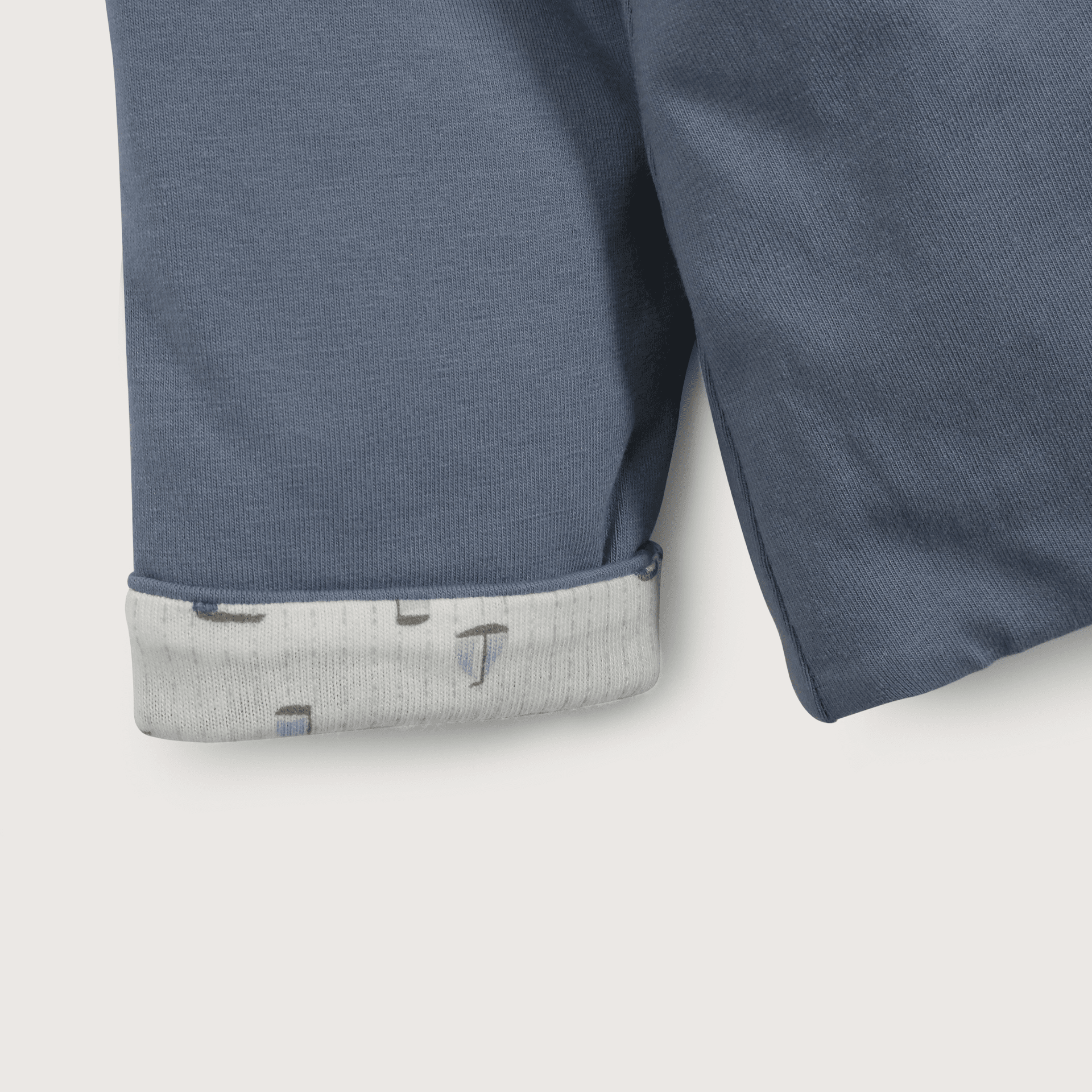 Conjunto polerón y pantalón azul de bebé niño-4