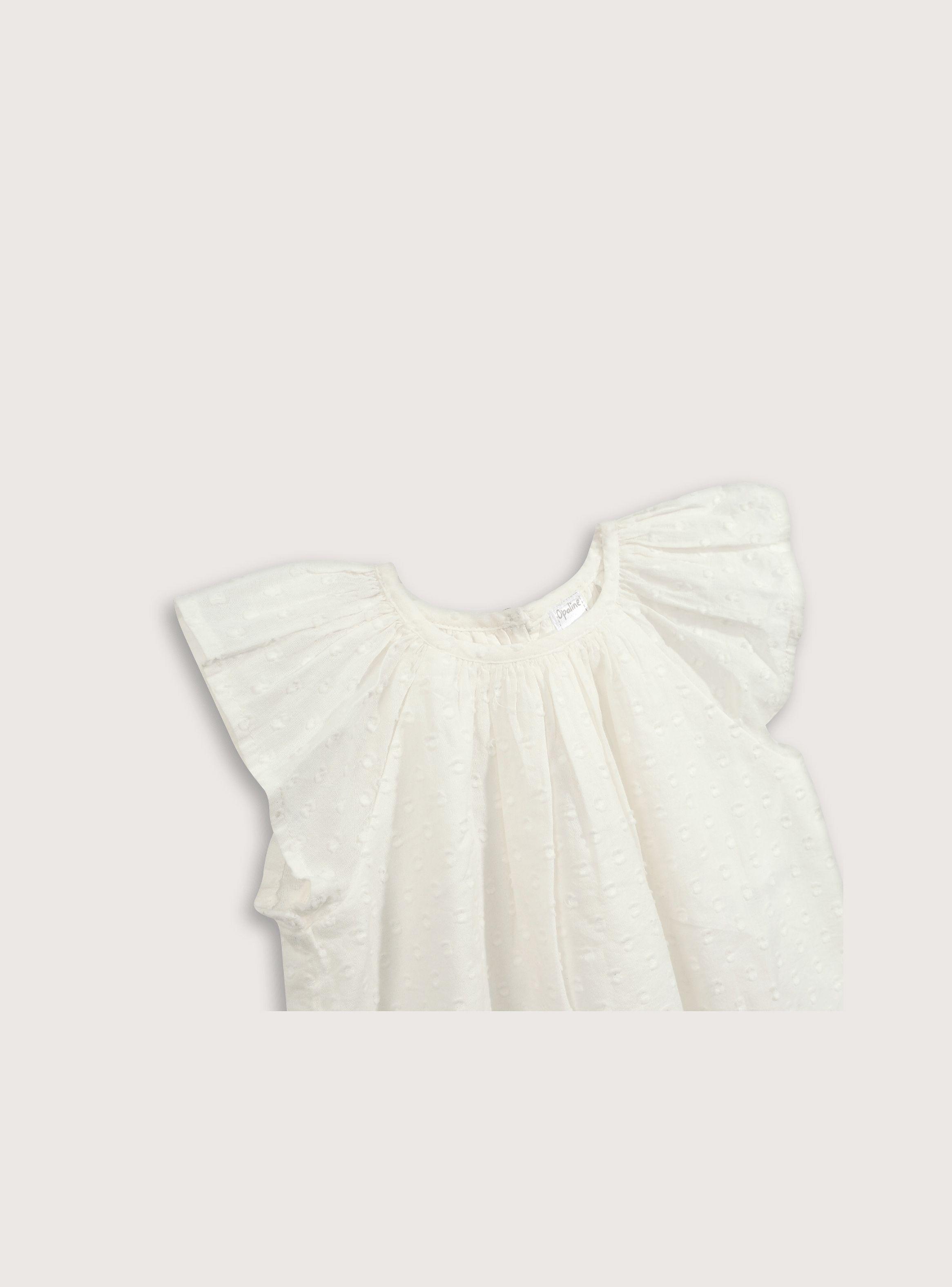 Blusa Niña Blanco 39507 Opaline-2