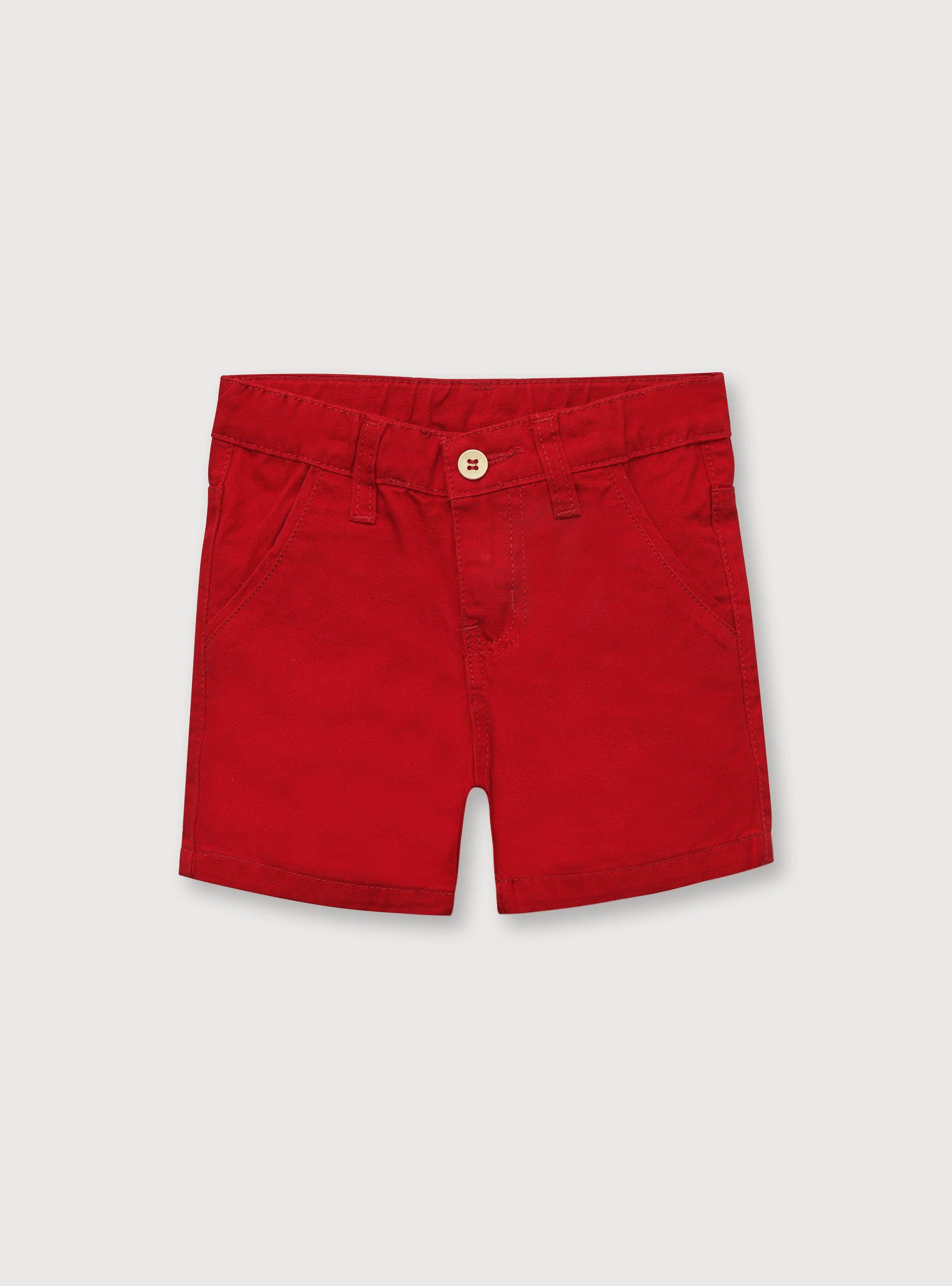 Bermuda de niño Rojo (6 meses a 4 años)-0