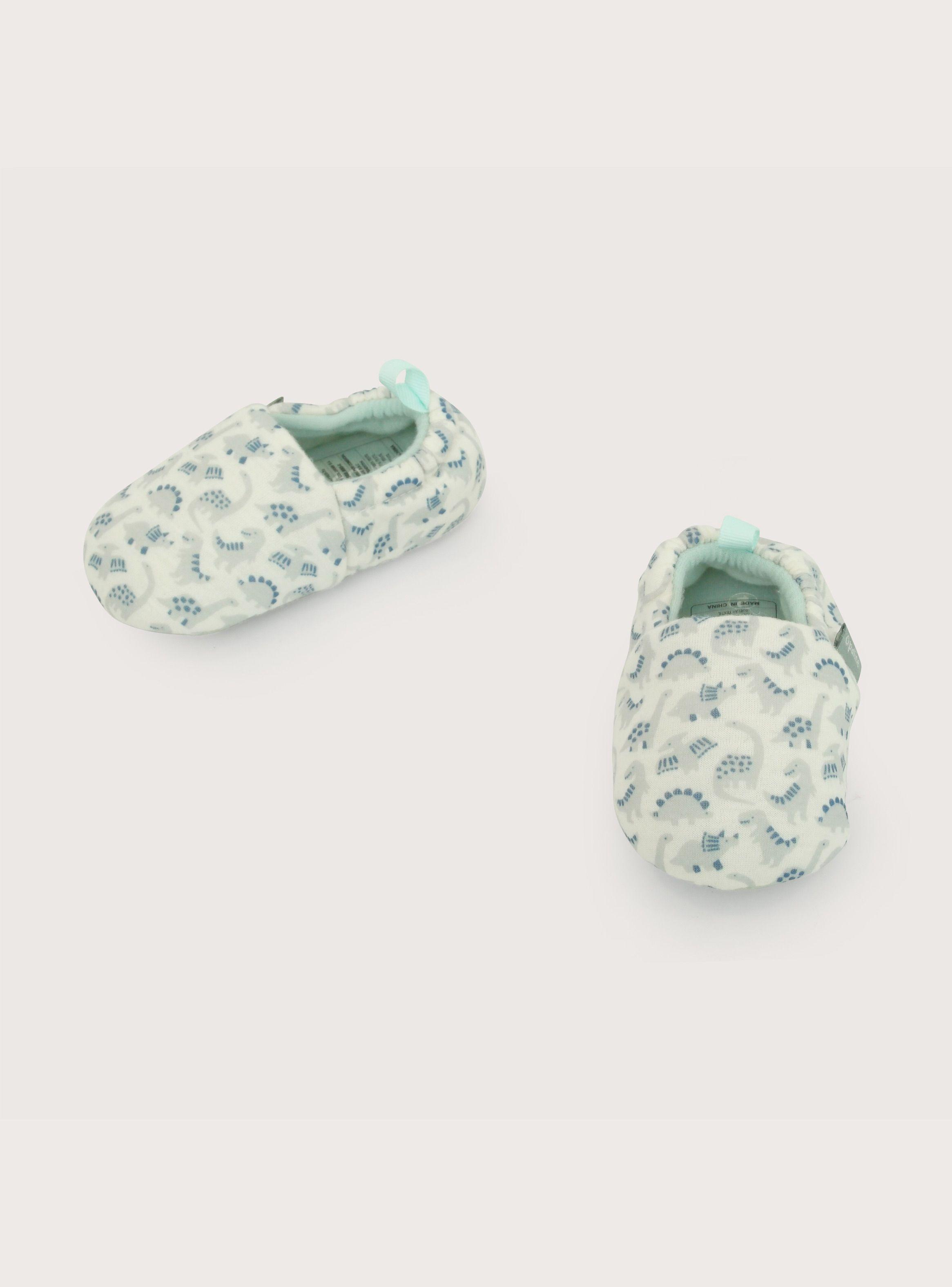 Pantufla Niño Dinosaurios Verde-6