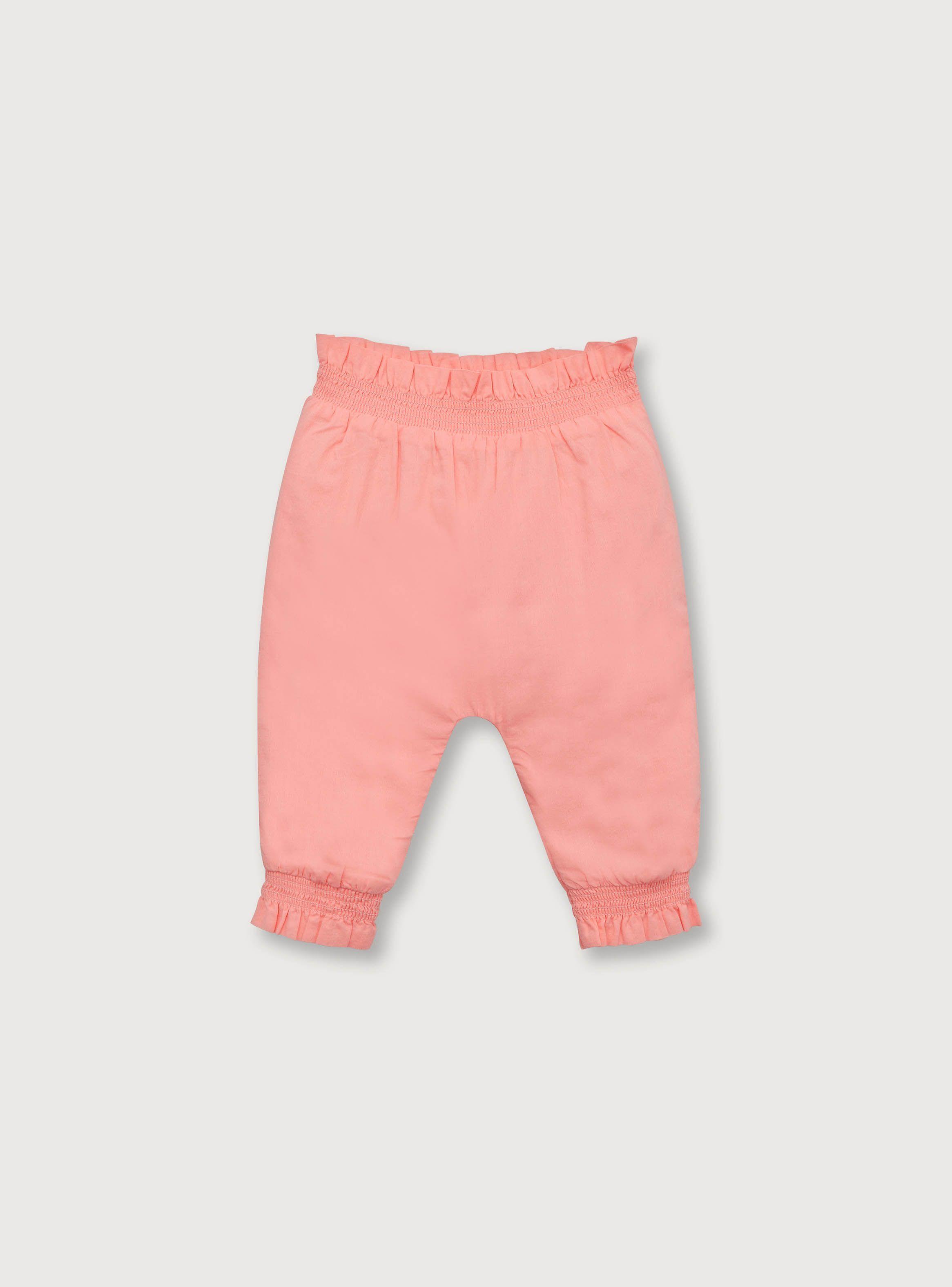 Pantalón de niña bombacho Fucsia (recién nacido a 9 meses)-0