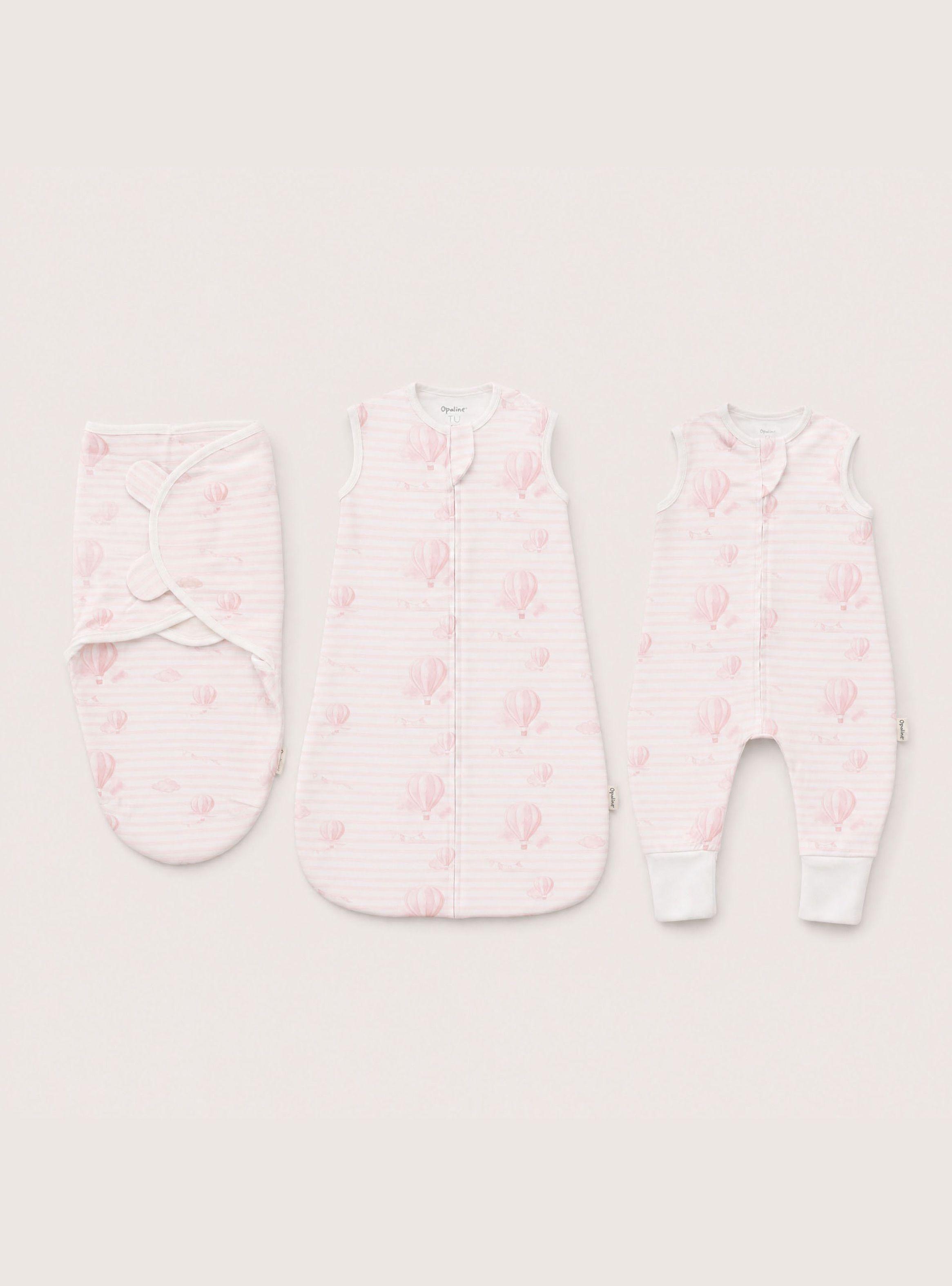 Set 3 Sacos De Dormir Rosado Bebé Niña TOG 1.0-0