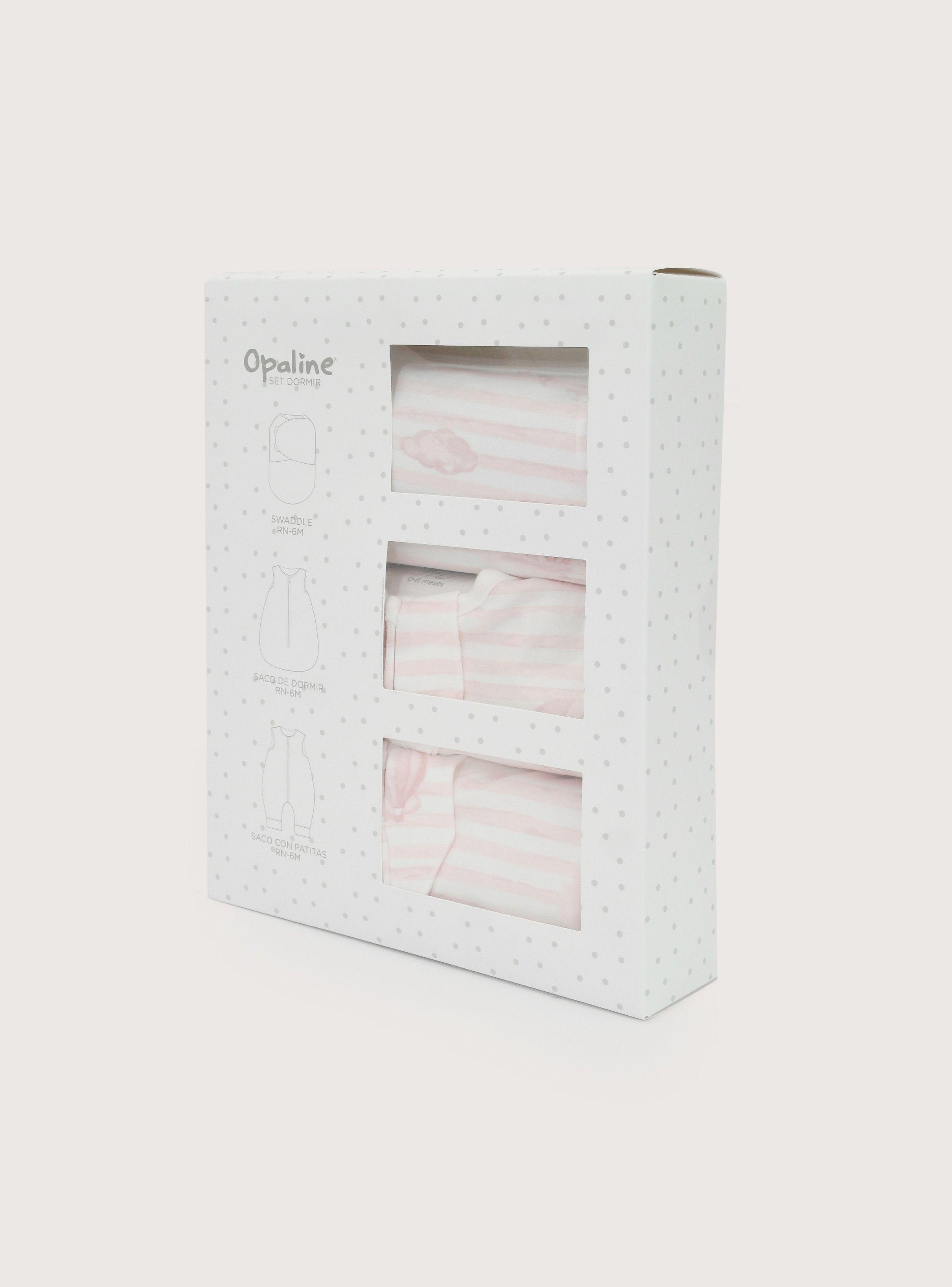 Set 3 Sacos De Dormir Rosado Bebé Niña TOG 1.0-4