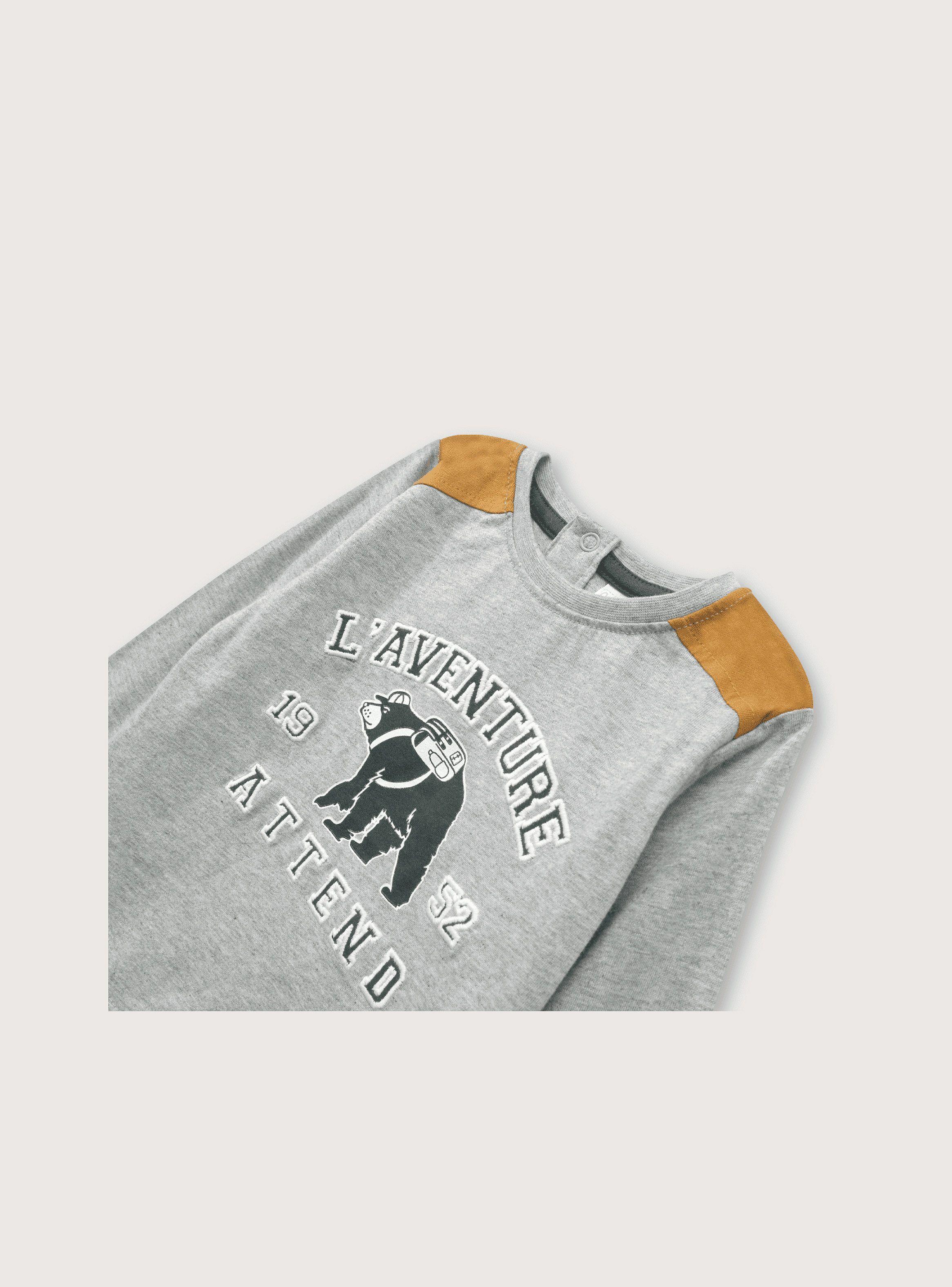 Polera Niño Gris 38956 OPALINE-2