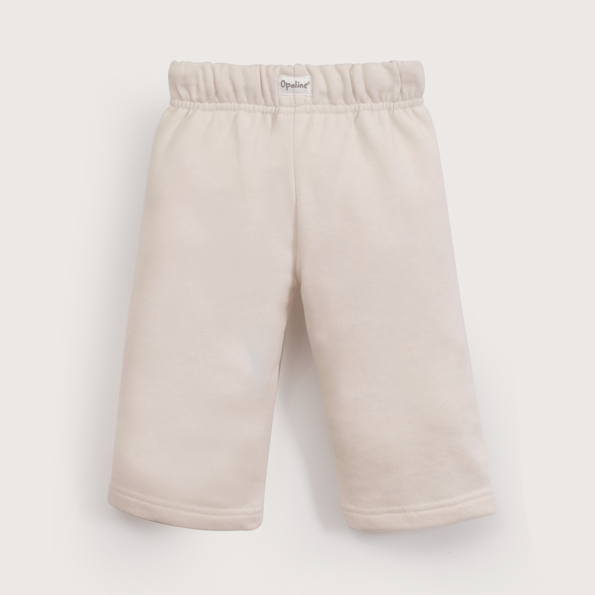 Pantalón de buzo crema de niña-2