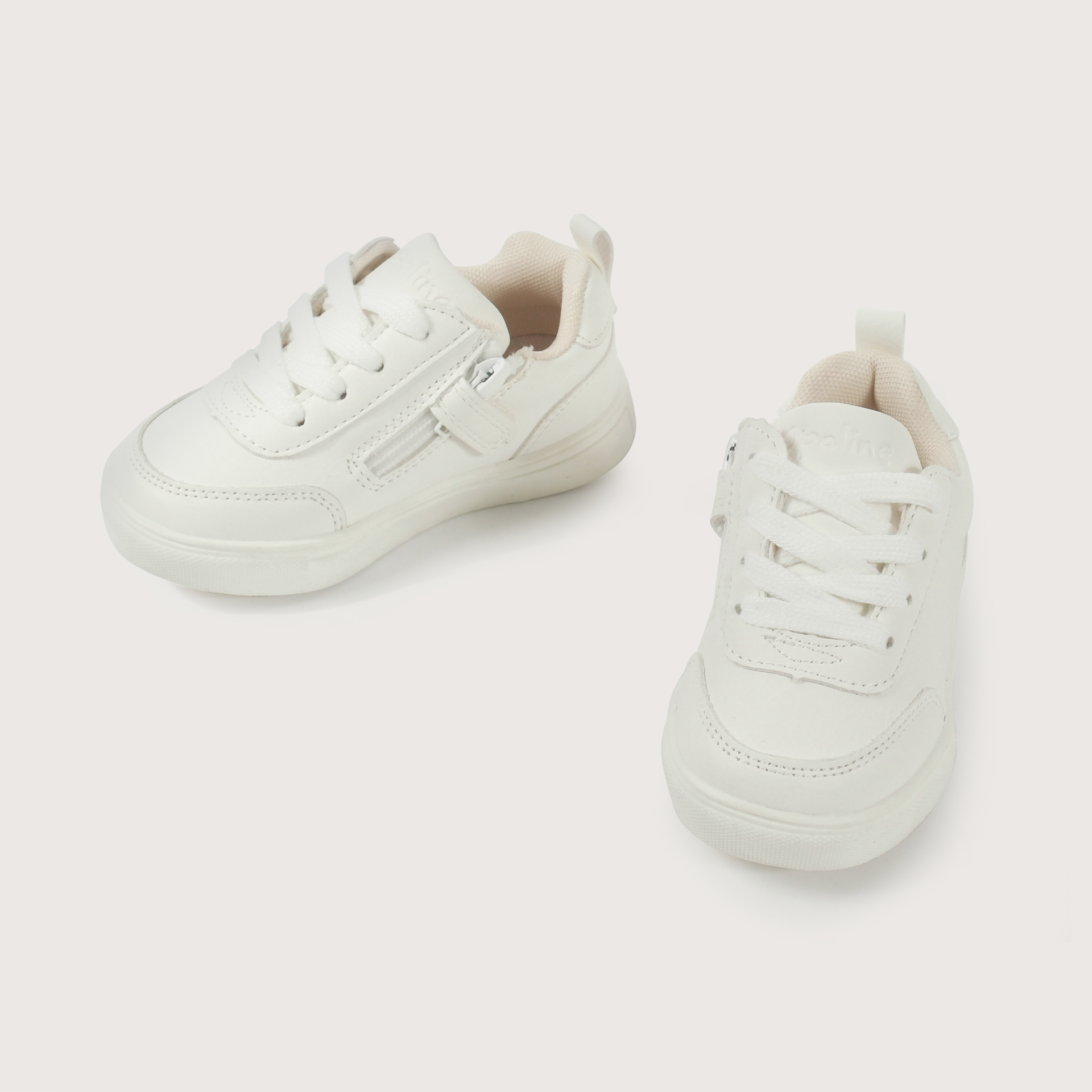 Zapatilla blanca unisex-3