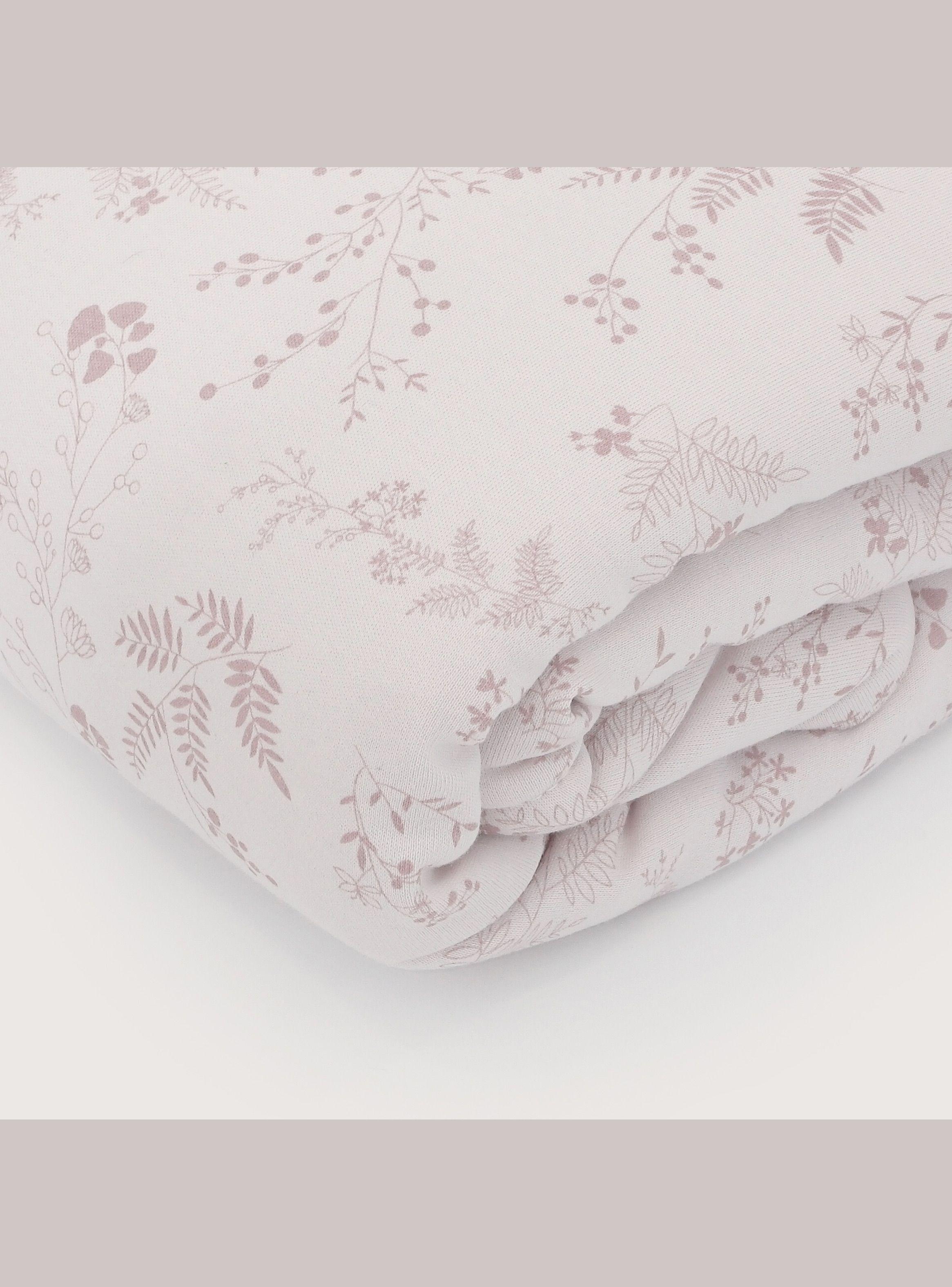 Cobertor De Cuna Estampado Rosado Bebé Niña-2