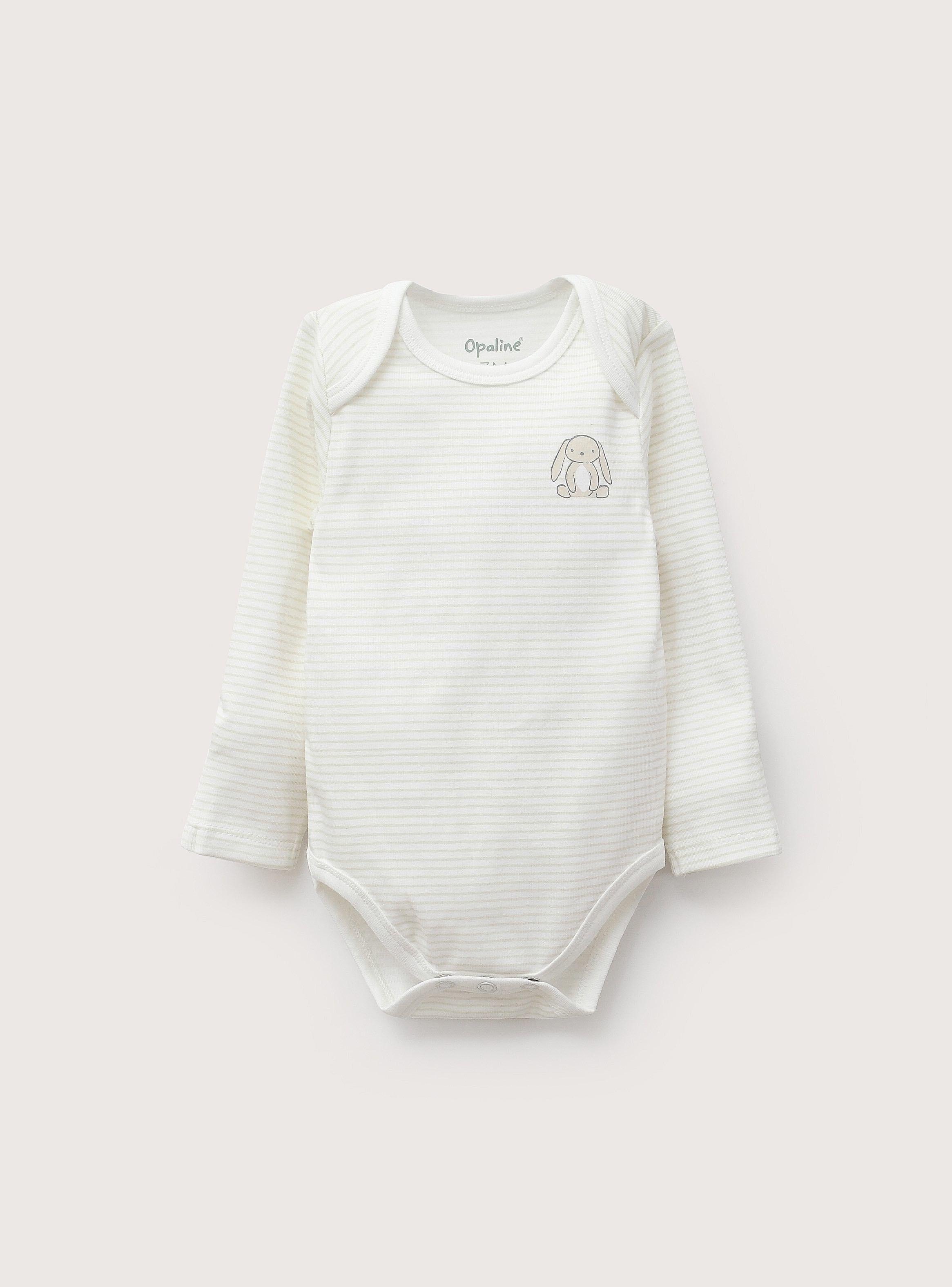 Pack Bodies Bebe Niño Beige-3