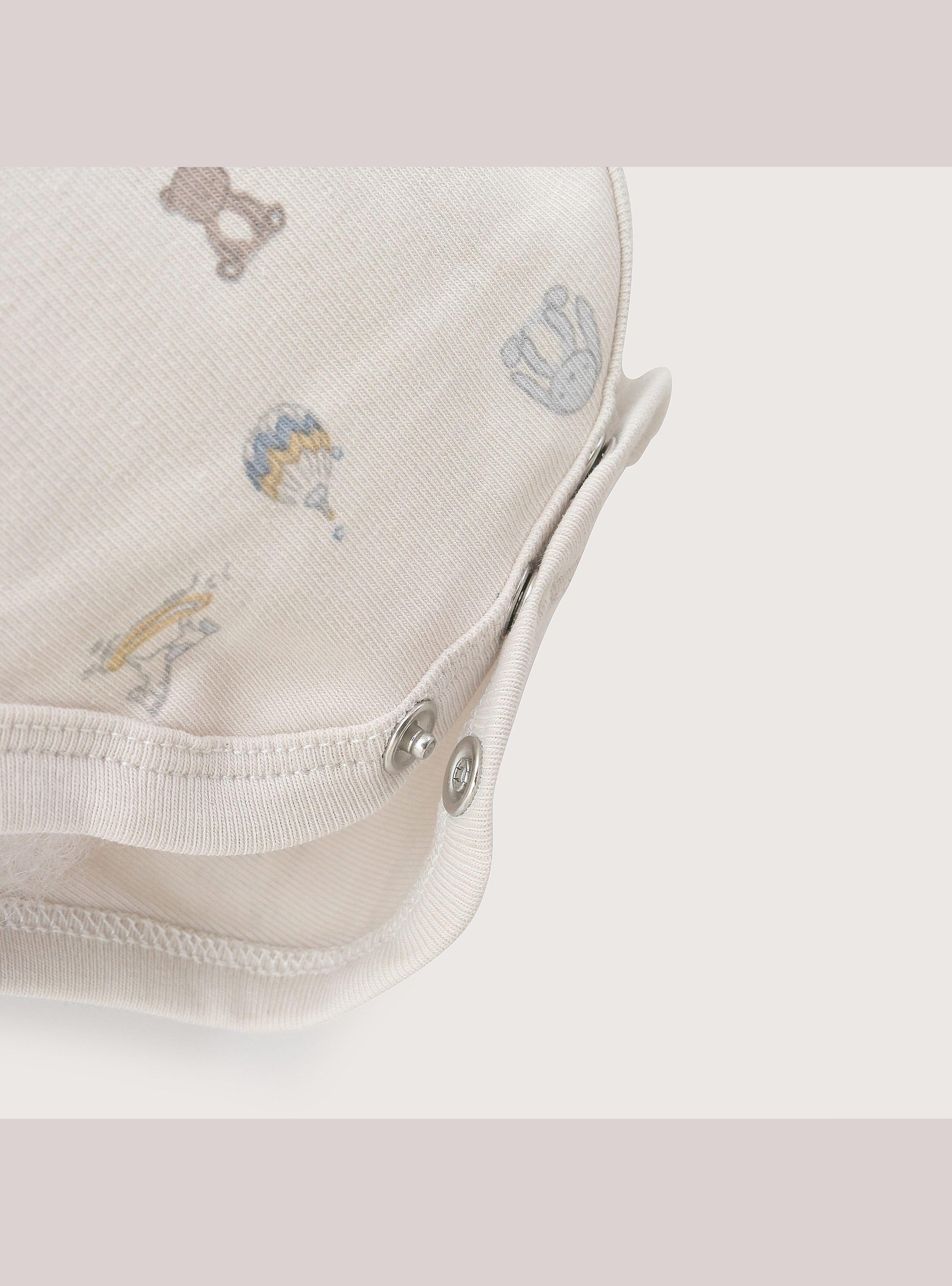 Pack Bodies Bebe Niño Beige-5