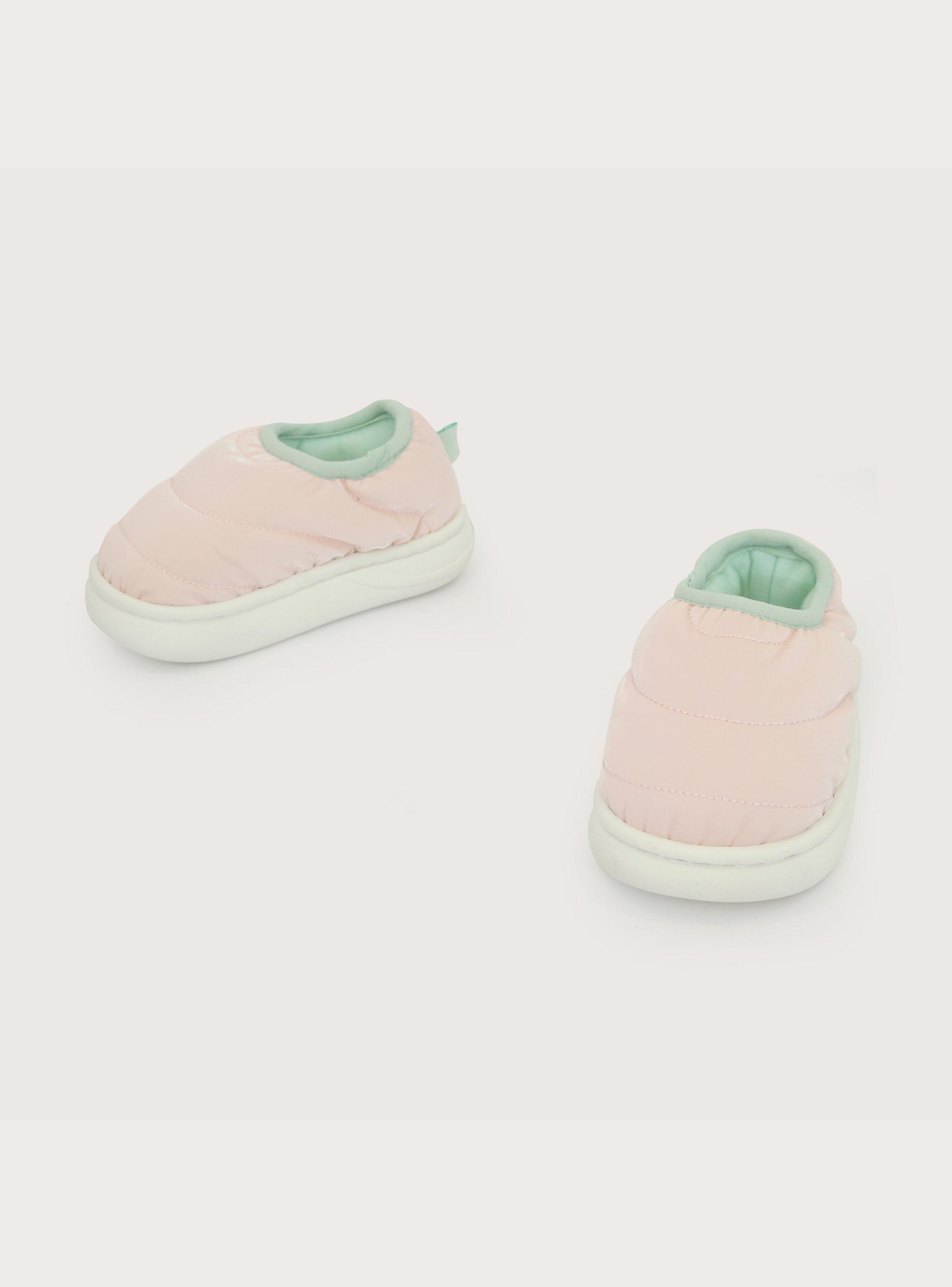 Pantufla Puffer Niña Rosado Claro-6