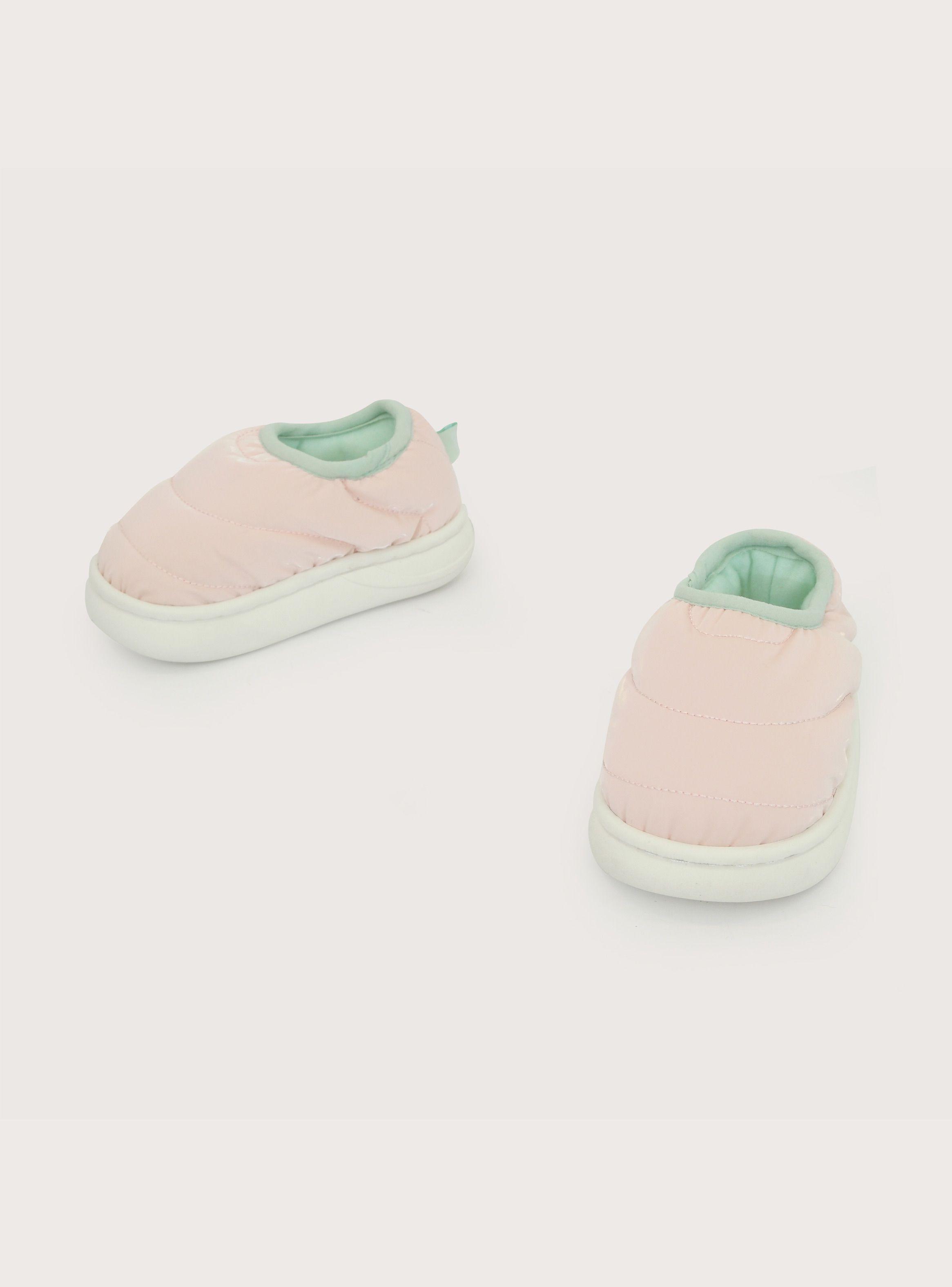 Pantufla Puffer Niña Rosado Claro-7