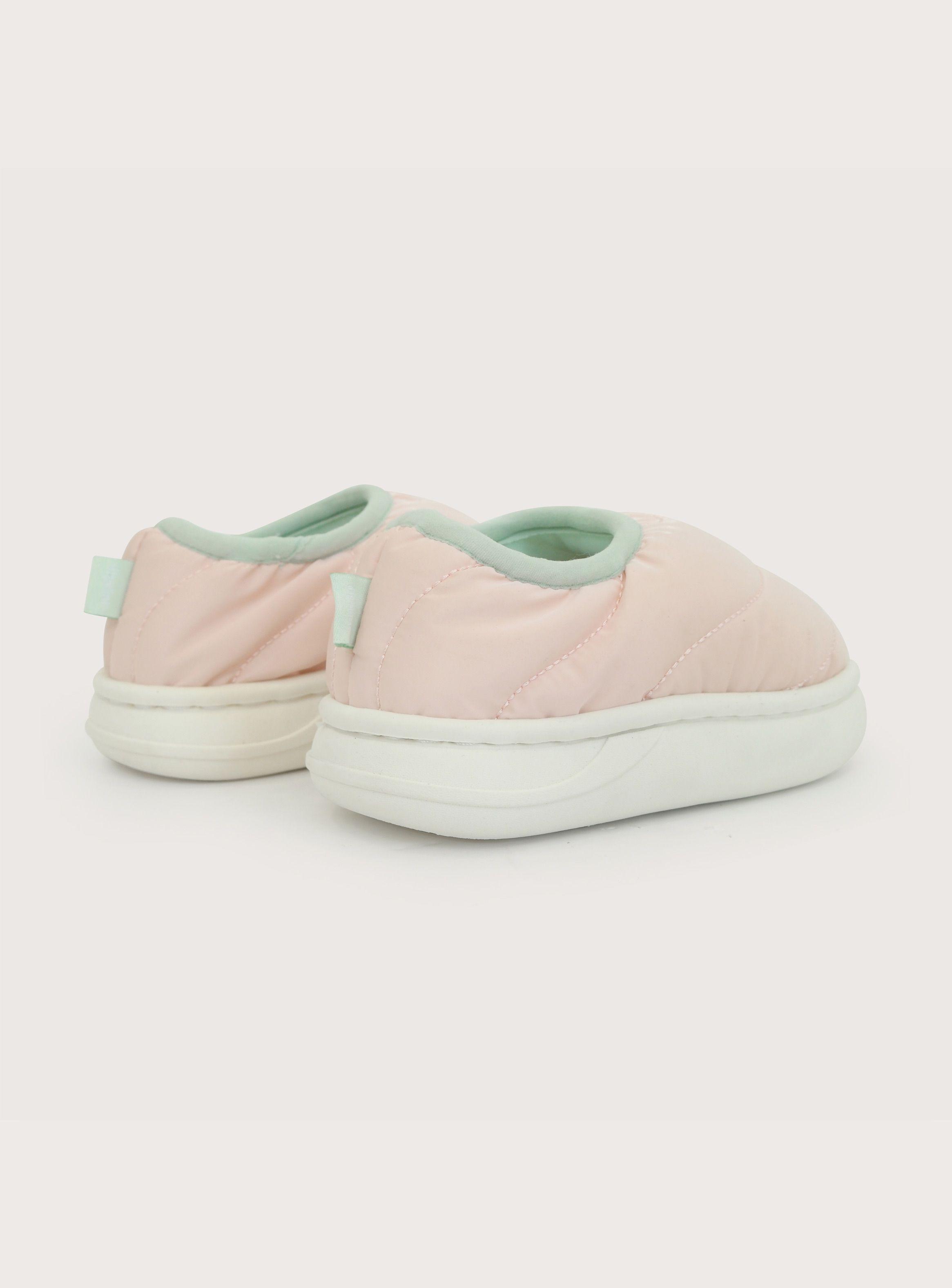 Pantufla Puffer Niña Rosado Claro-9