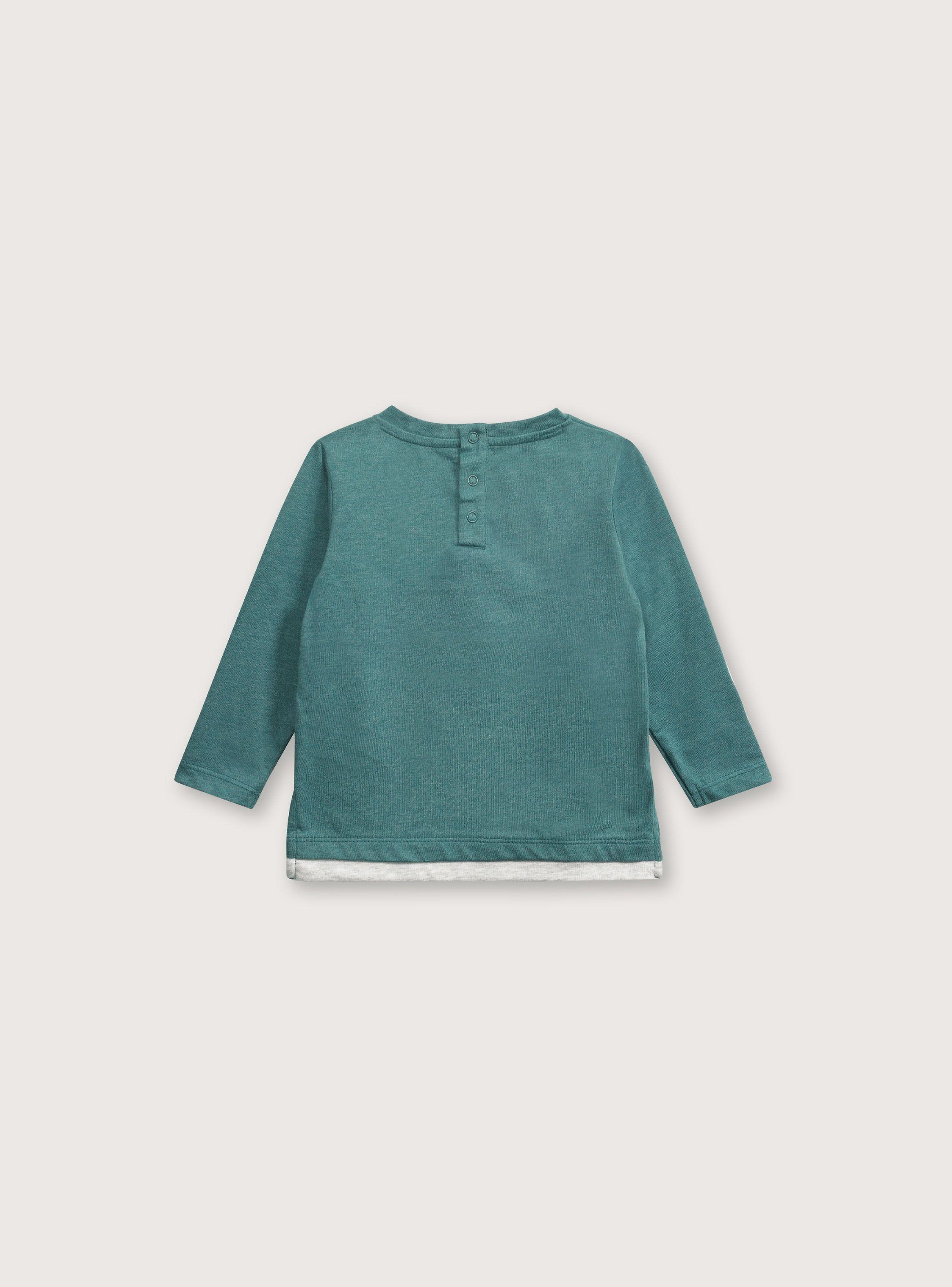 Polera Estampada Verde de Niño-1