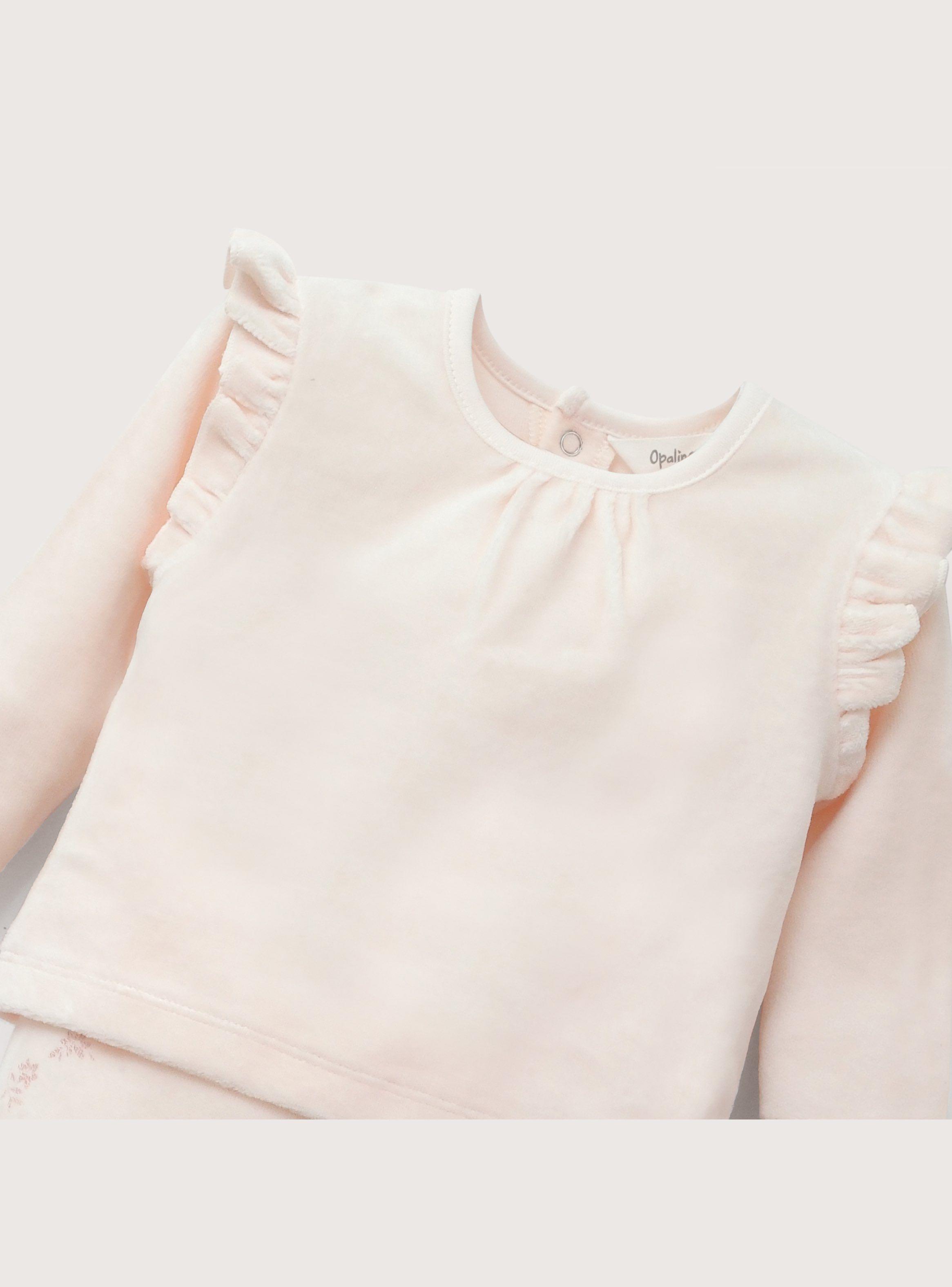 Conjunto Floreado Rosado Bebe Niña-3