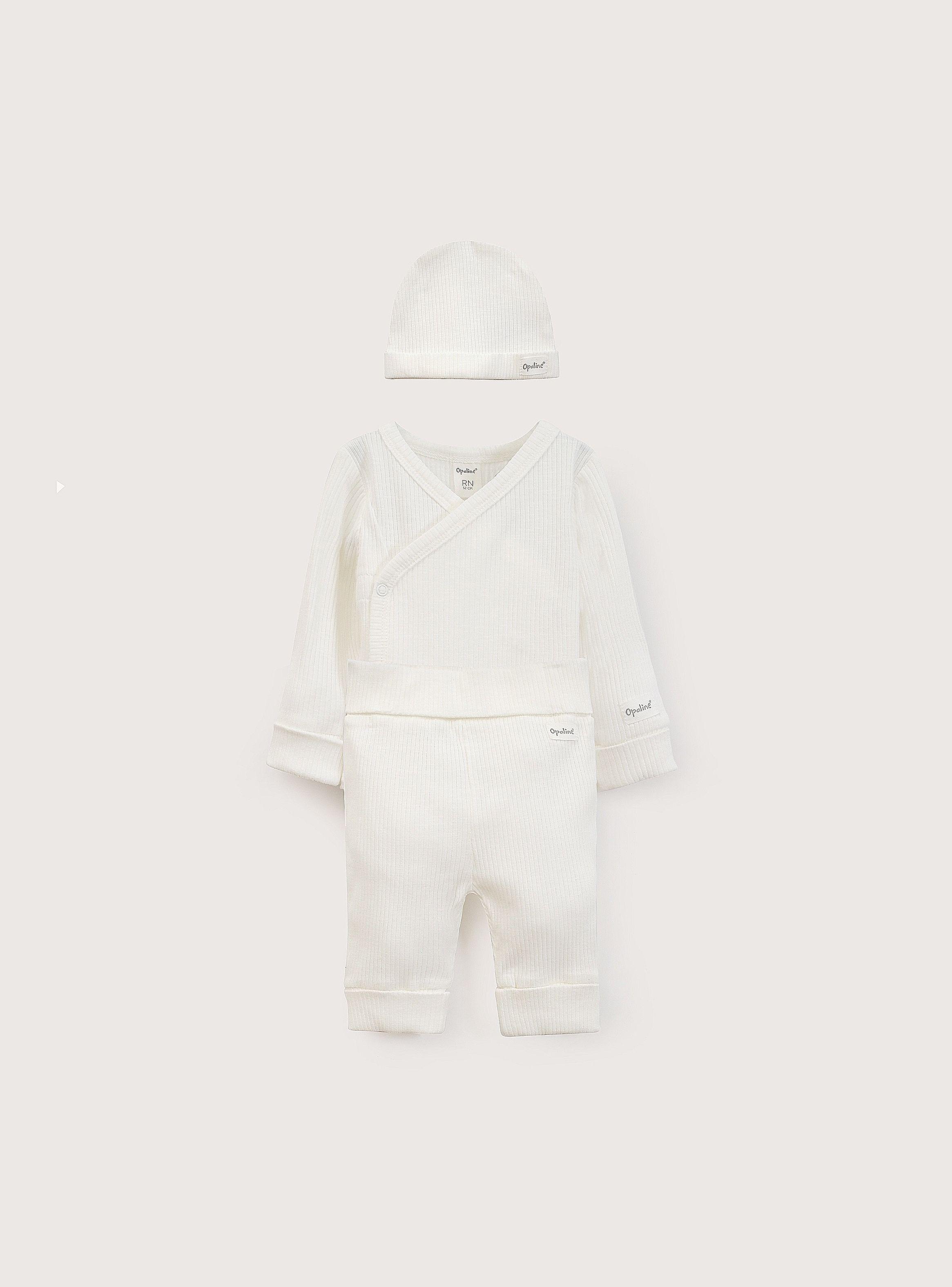 Conjunto Bebe Unisex Blanco-1
