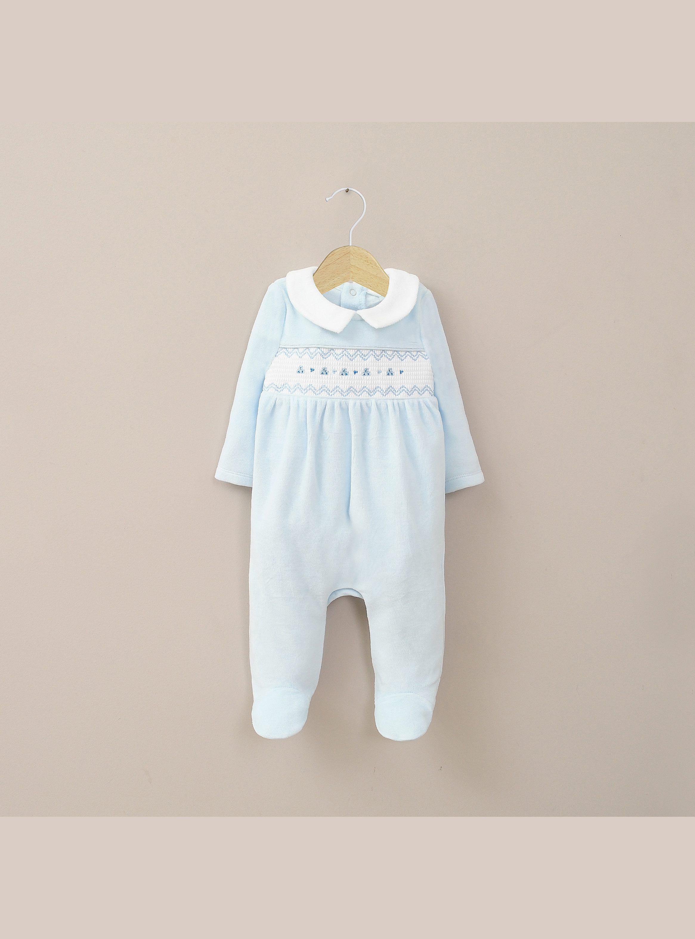 Oso Bebe Niño Celeste-0