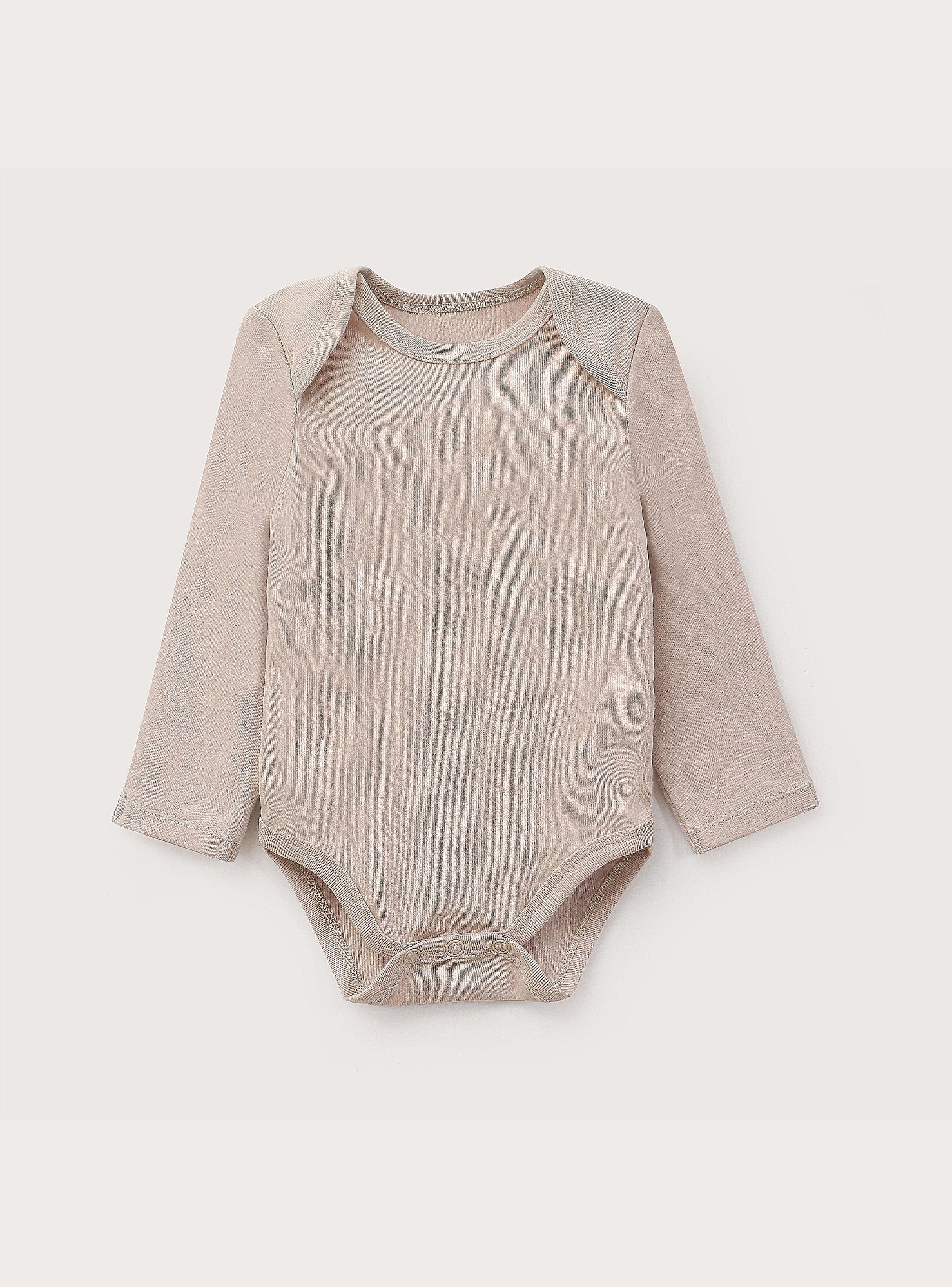 Pack Bodies Bebe Unisex Crema-3