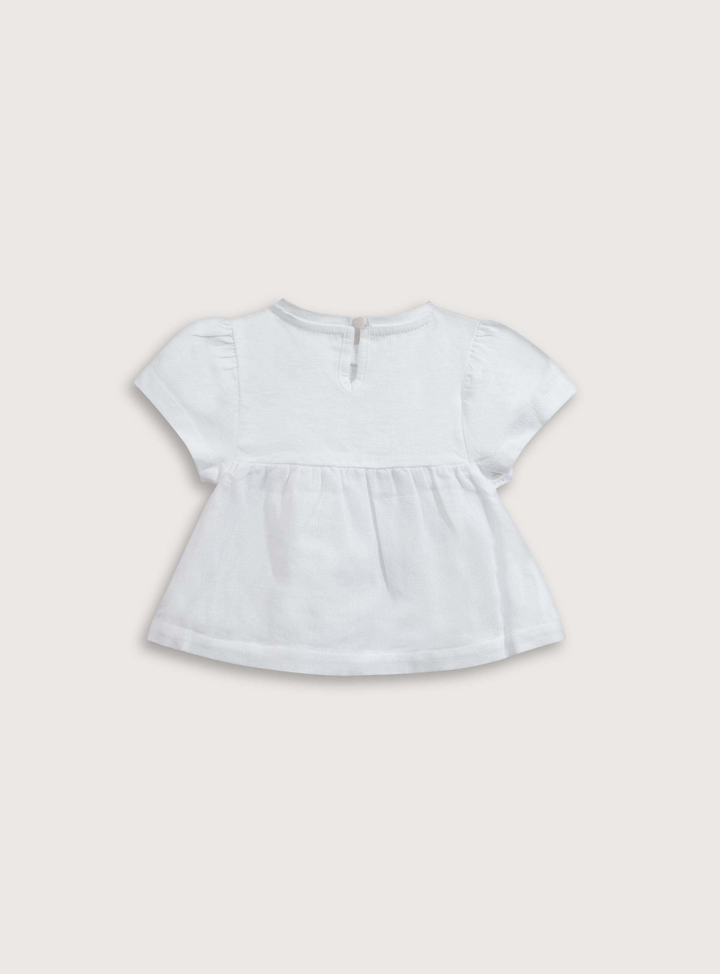 Polera Niña Blanco 39598 Opaline-1