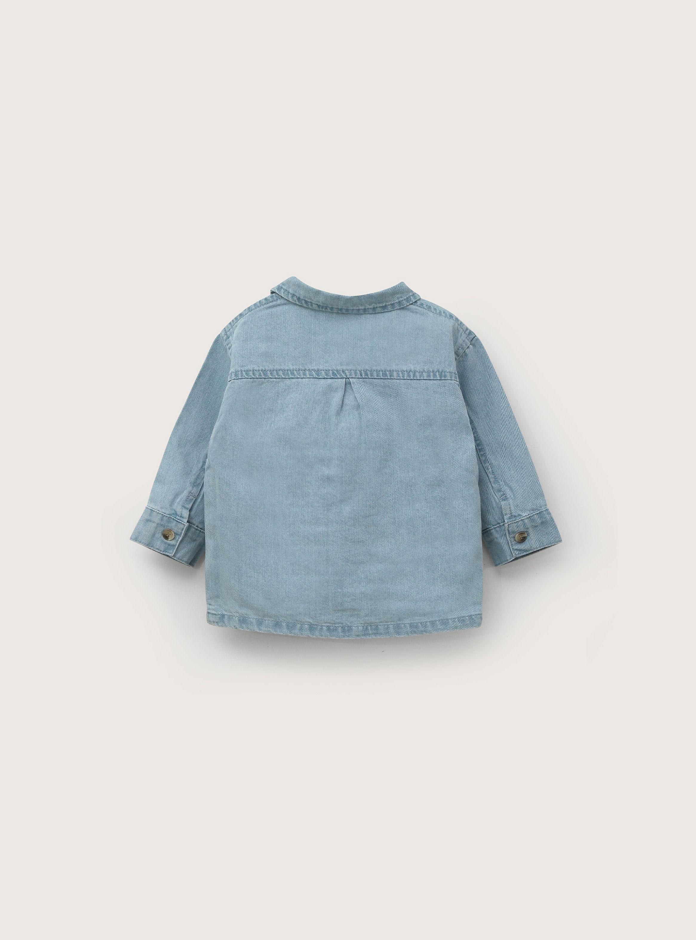 Camisa Niño Azul 41134 Opaline-2