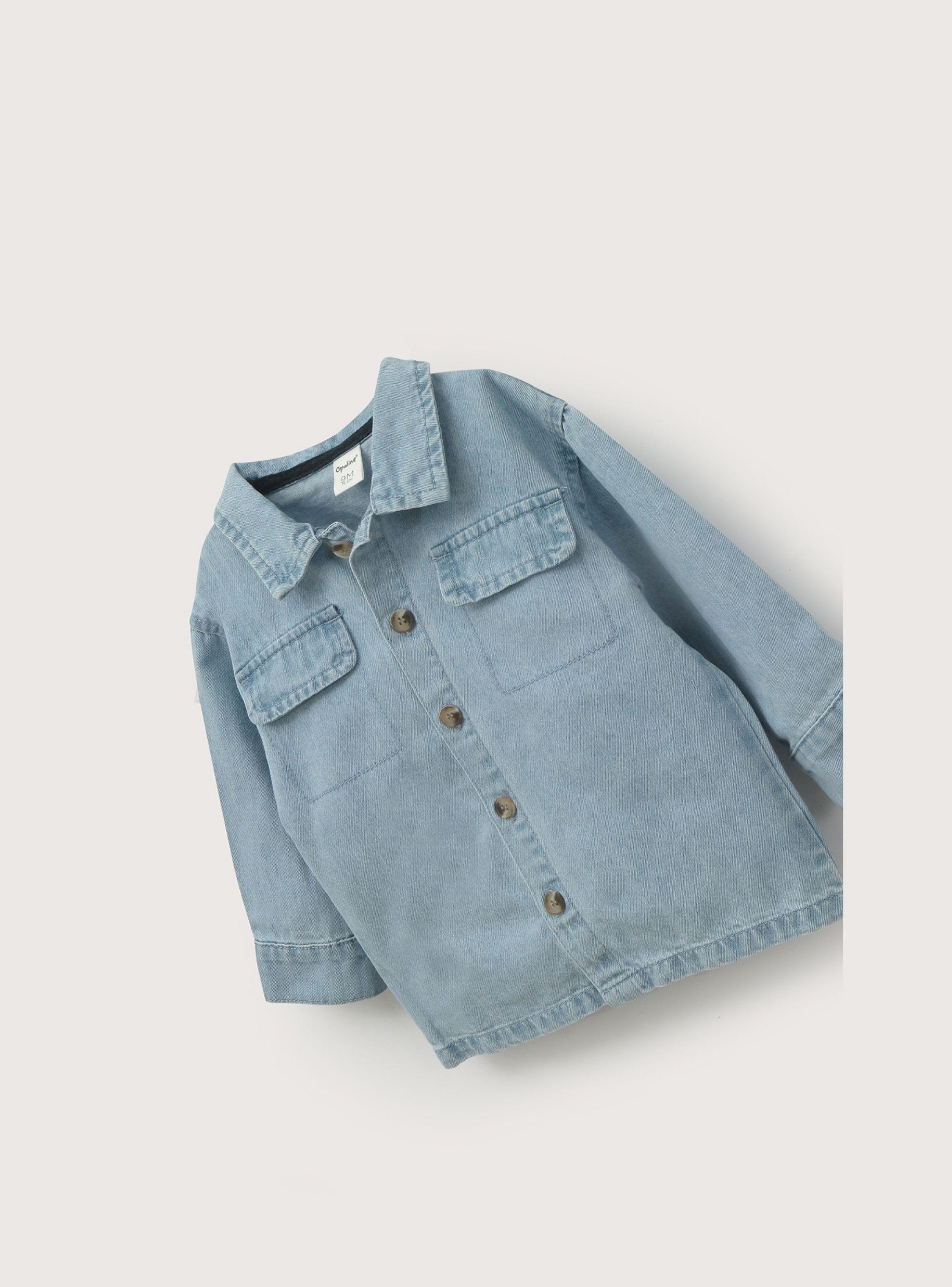 Camisa Niño Azul 41134 Opaline-3