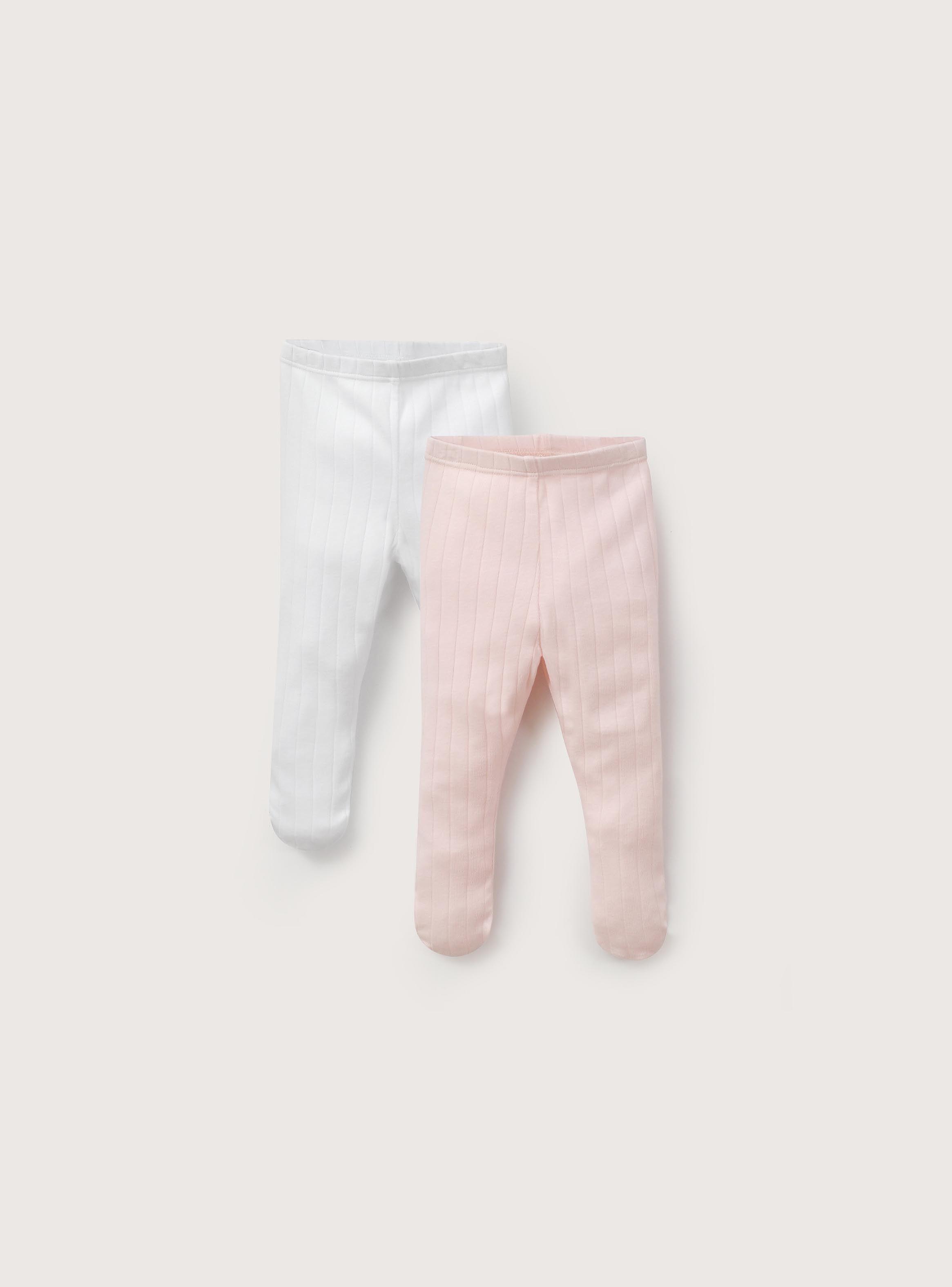 Pack De 2 Panty Ballerina Acanalada Bebe Niña-0