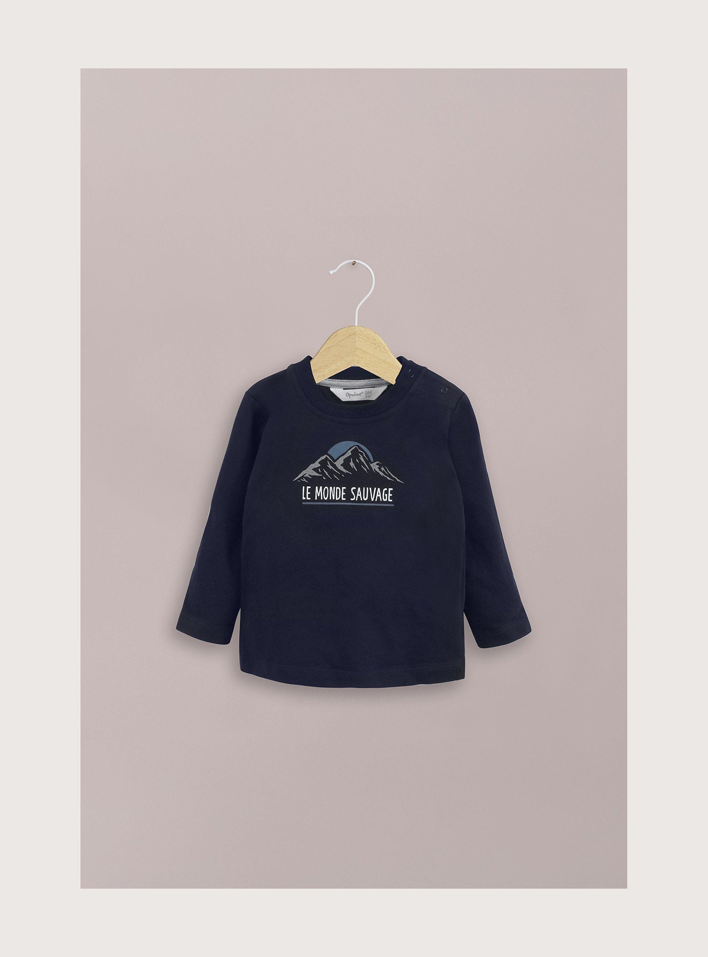Polera Niño Azul 40732 Opaline-0