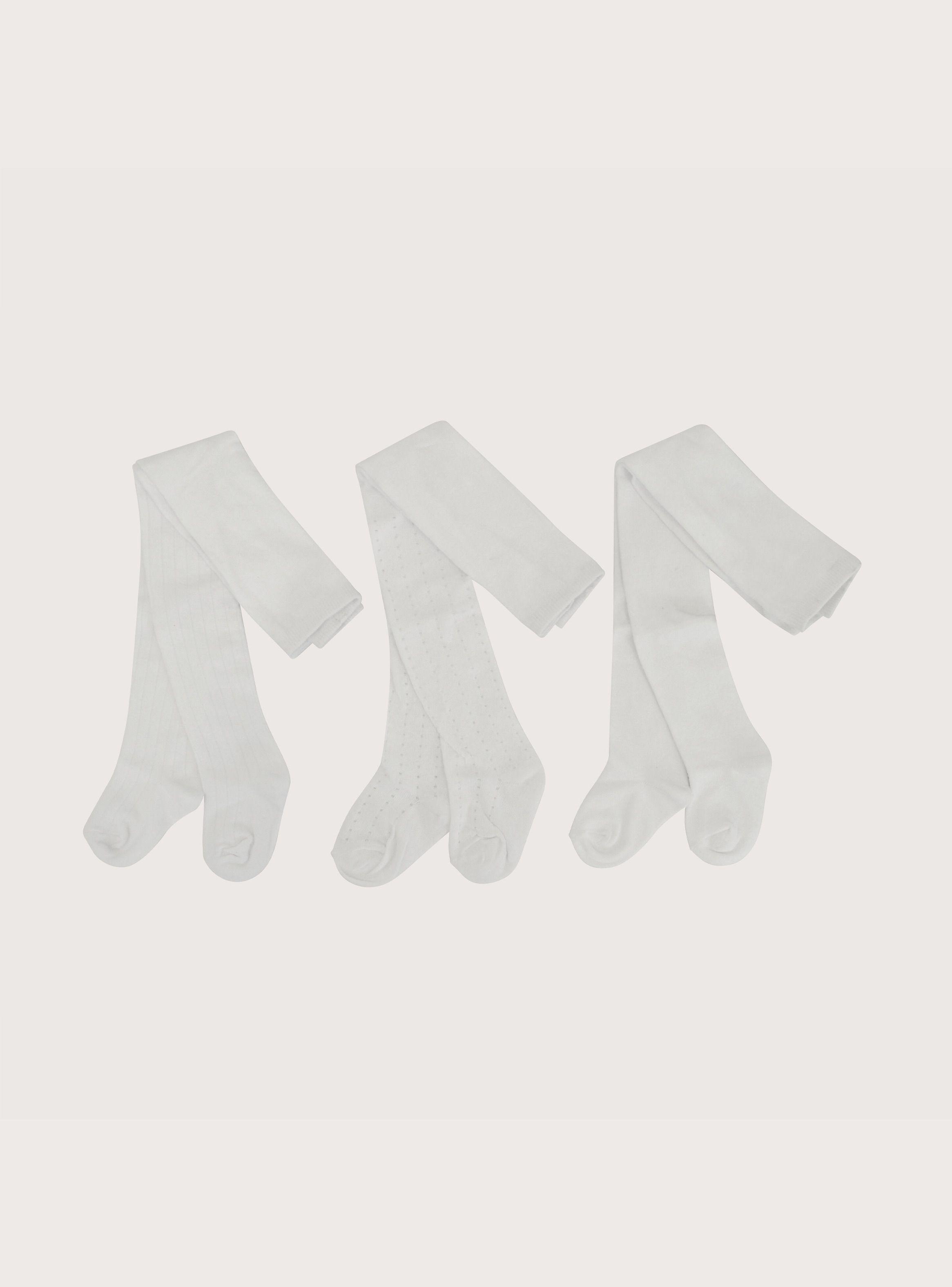 Pack 3 Panty Ballerina Blanco Infant Niña-1