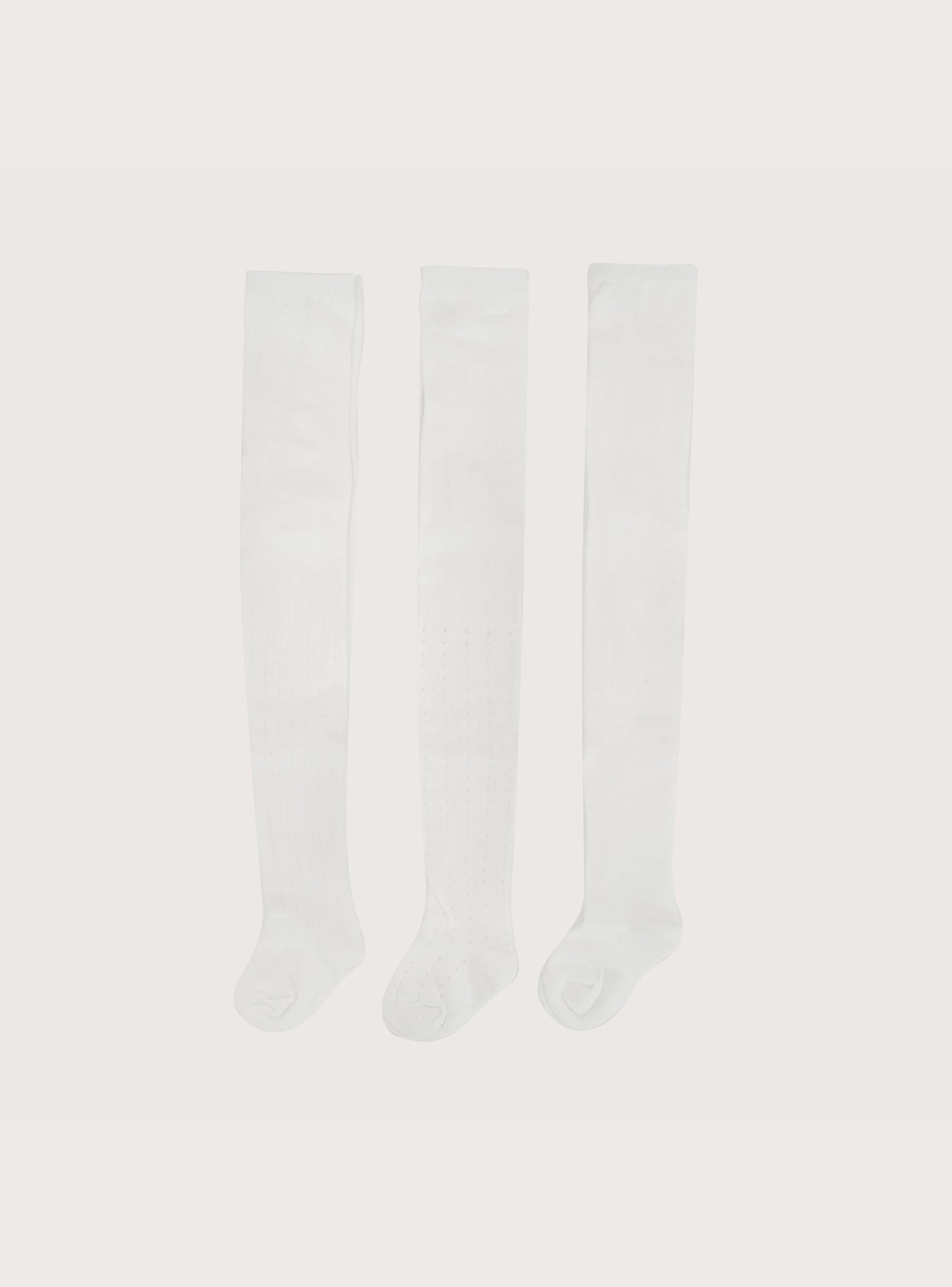 Pack 3 Panty Ballerina Blanco Infant Niña-2
