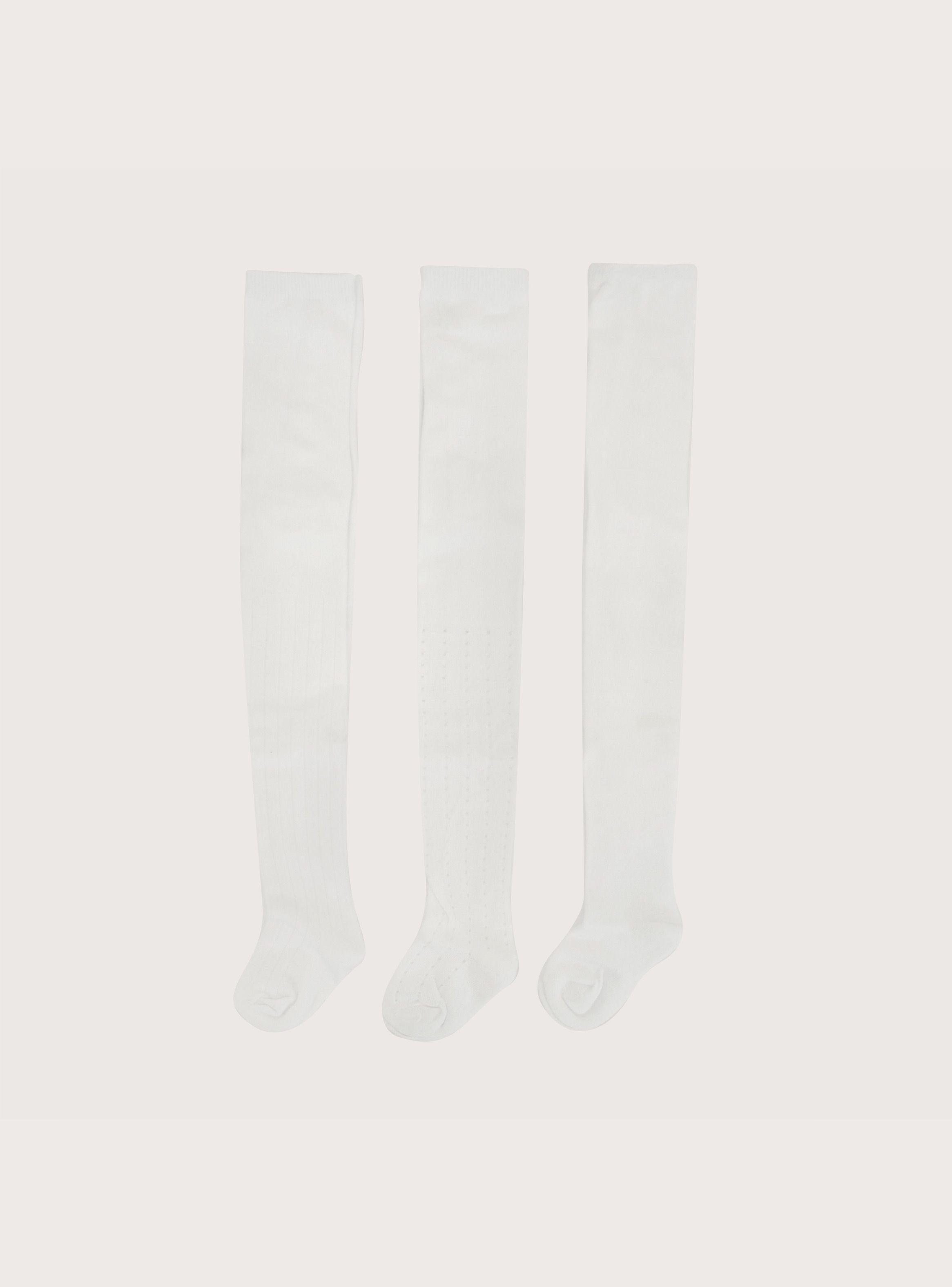 Pack 3 Panty Ballerina Blanco Infant Niña-3