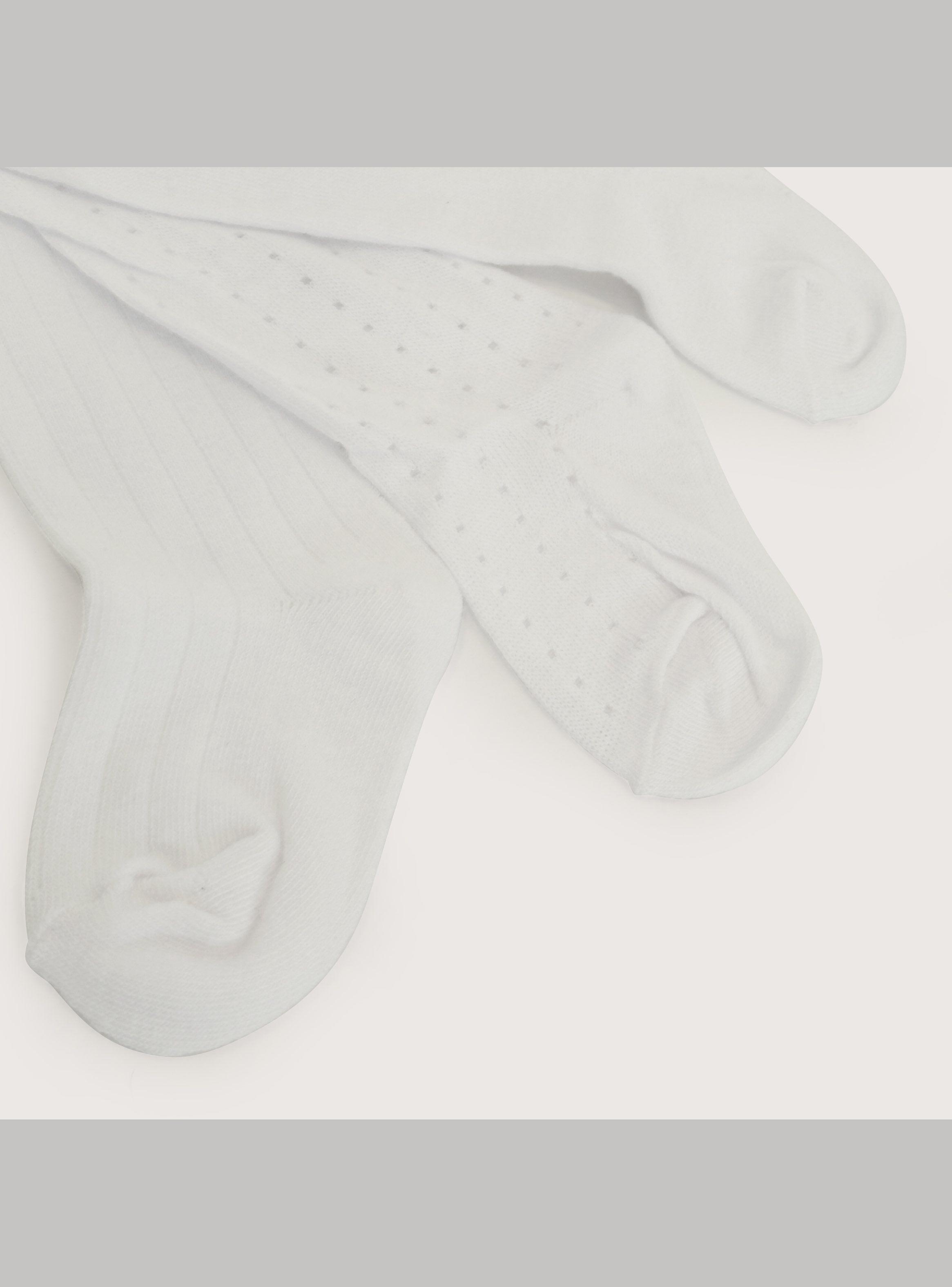 Pack 3 Panty Ballerina Blanco Infant Niña-4