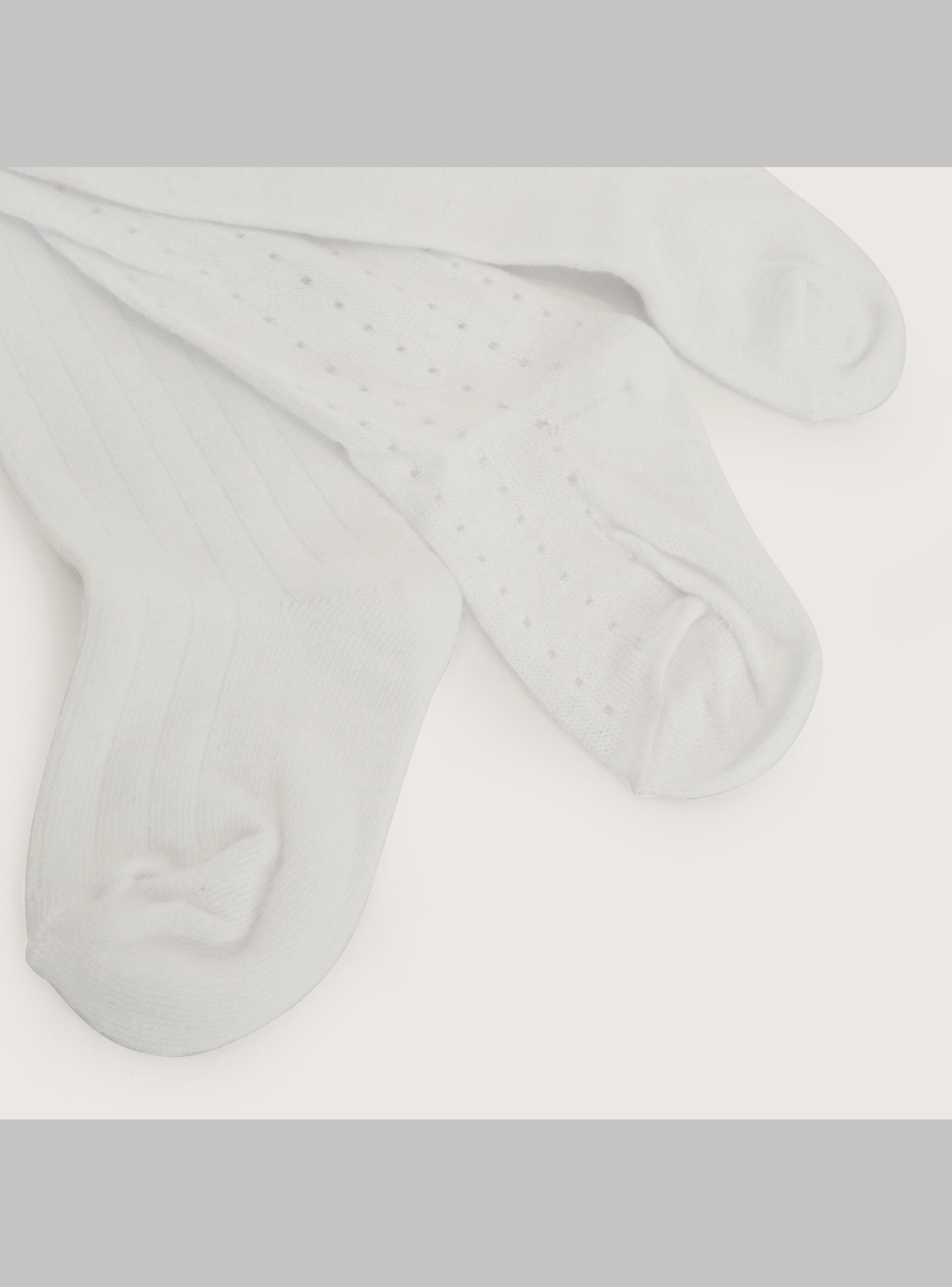 Pack 3 Panty Ballerina Blanco Infant Niña-5