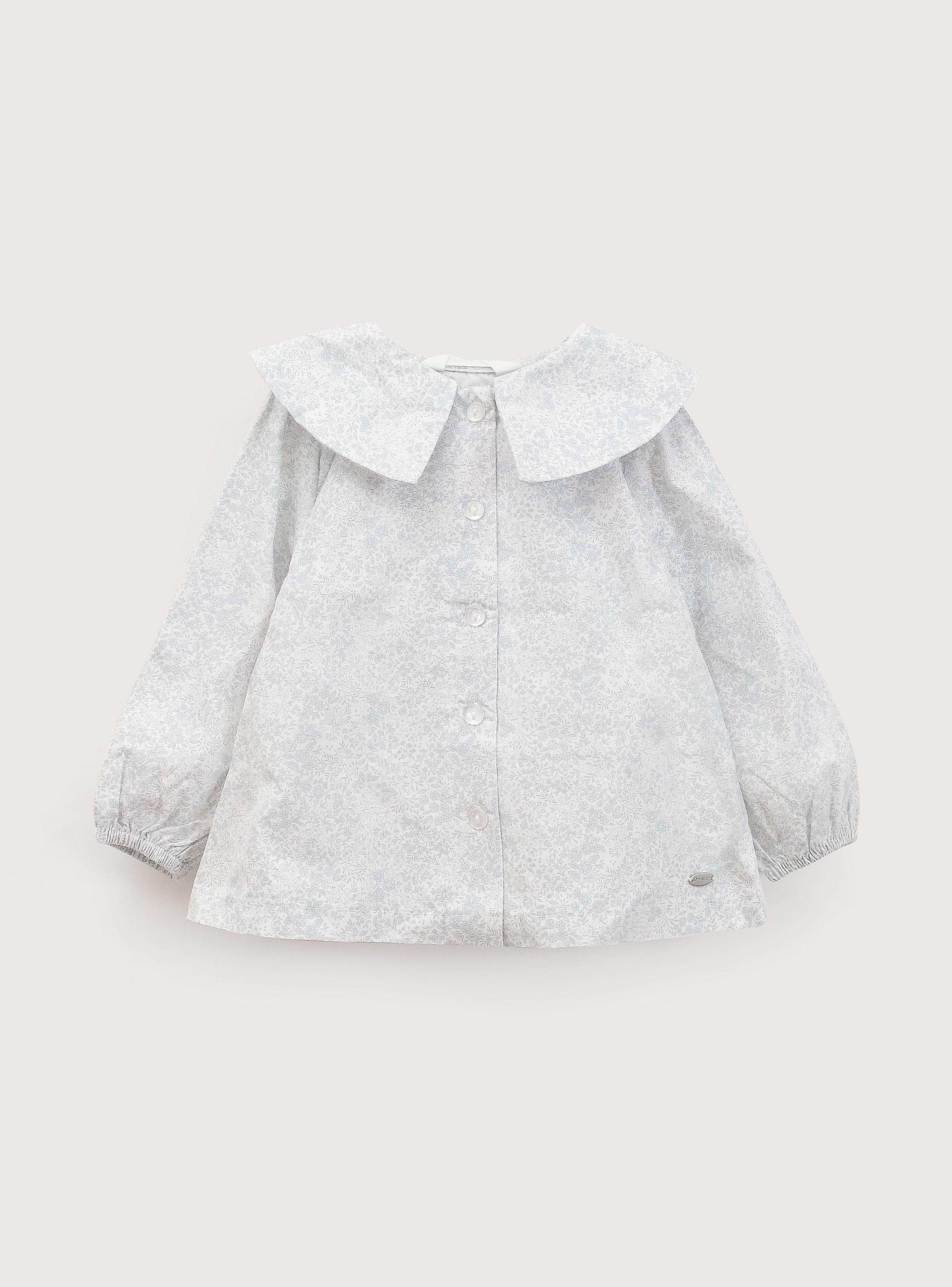 Blusa Infant Niña Estampada Blanca-1