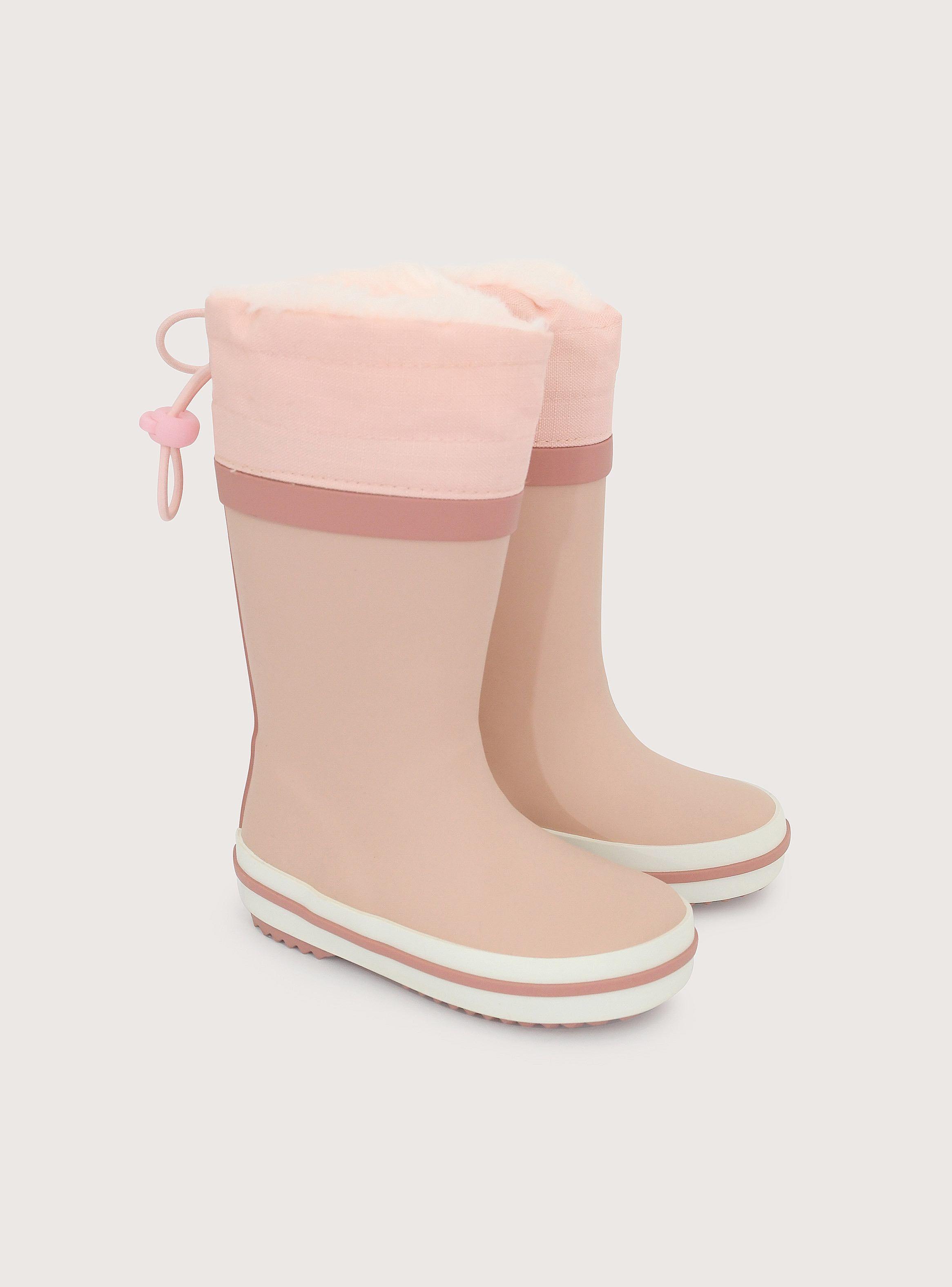 Bota De Agua Rosada Niña-0