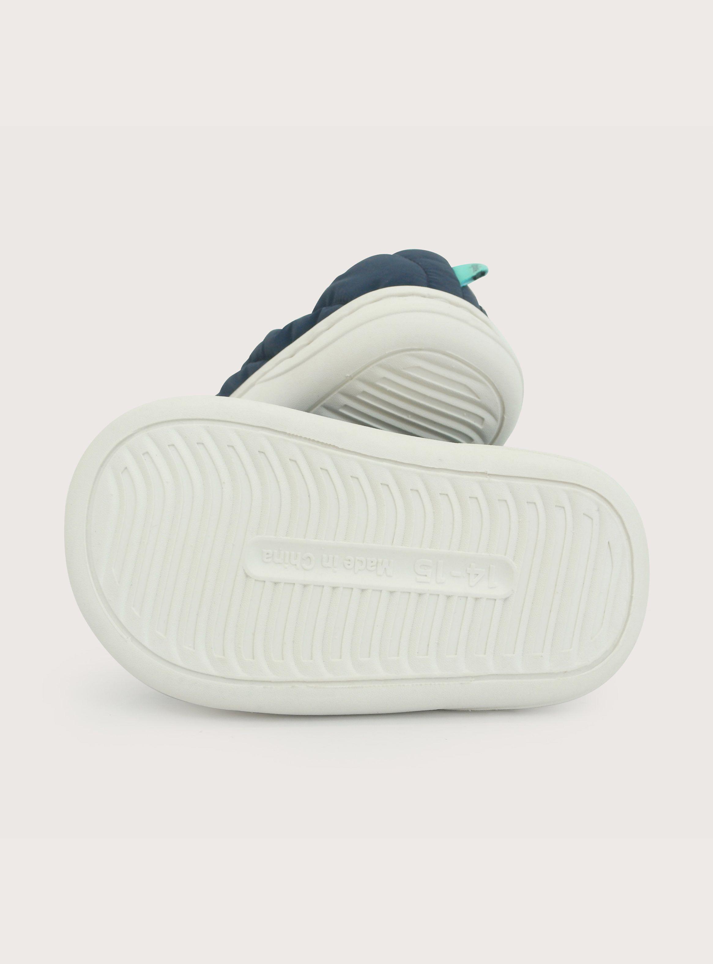 Pantufla Puffer Niño Azul-2