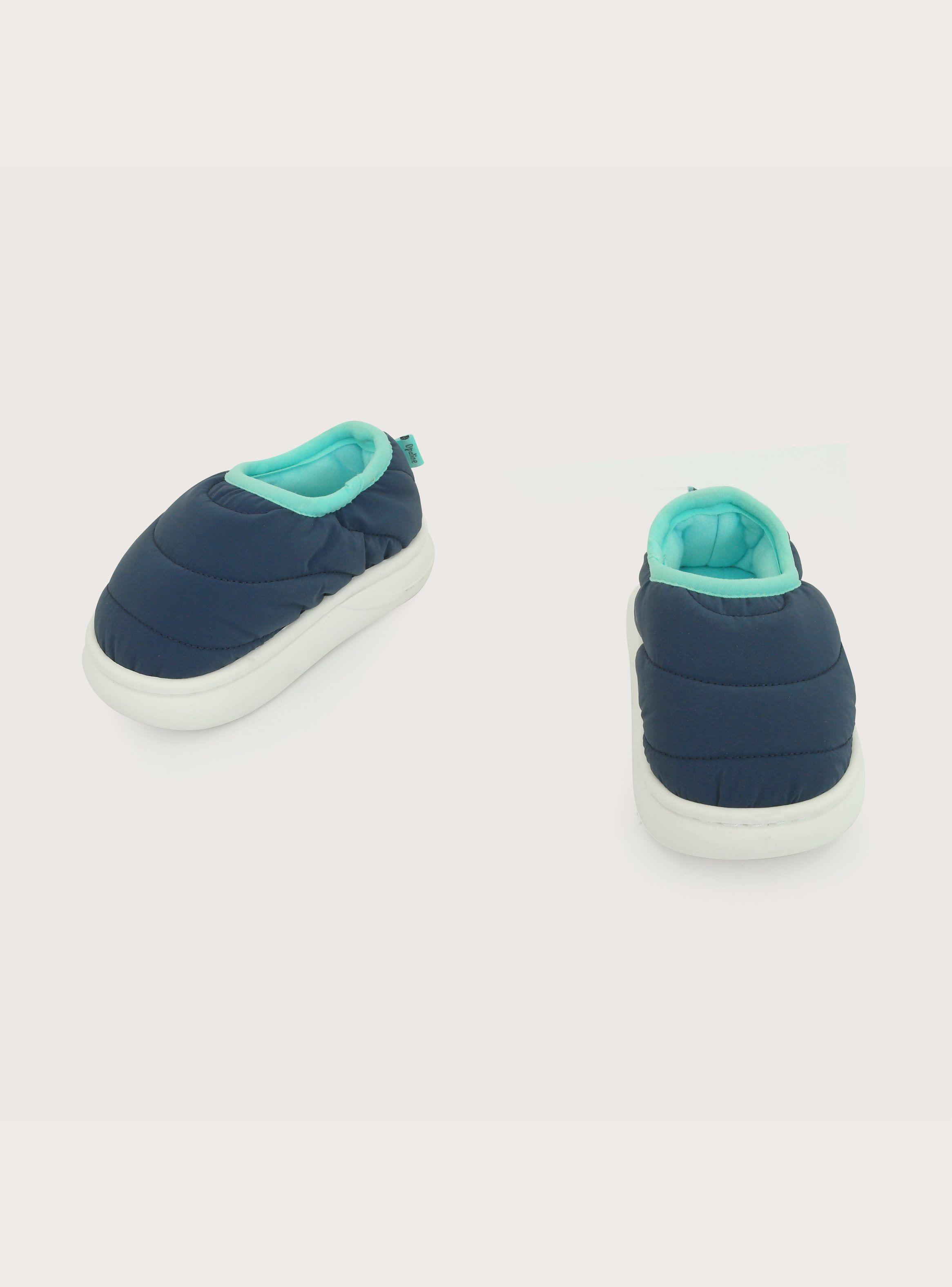 Pantufla Puffer Niño Azul-3