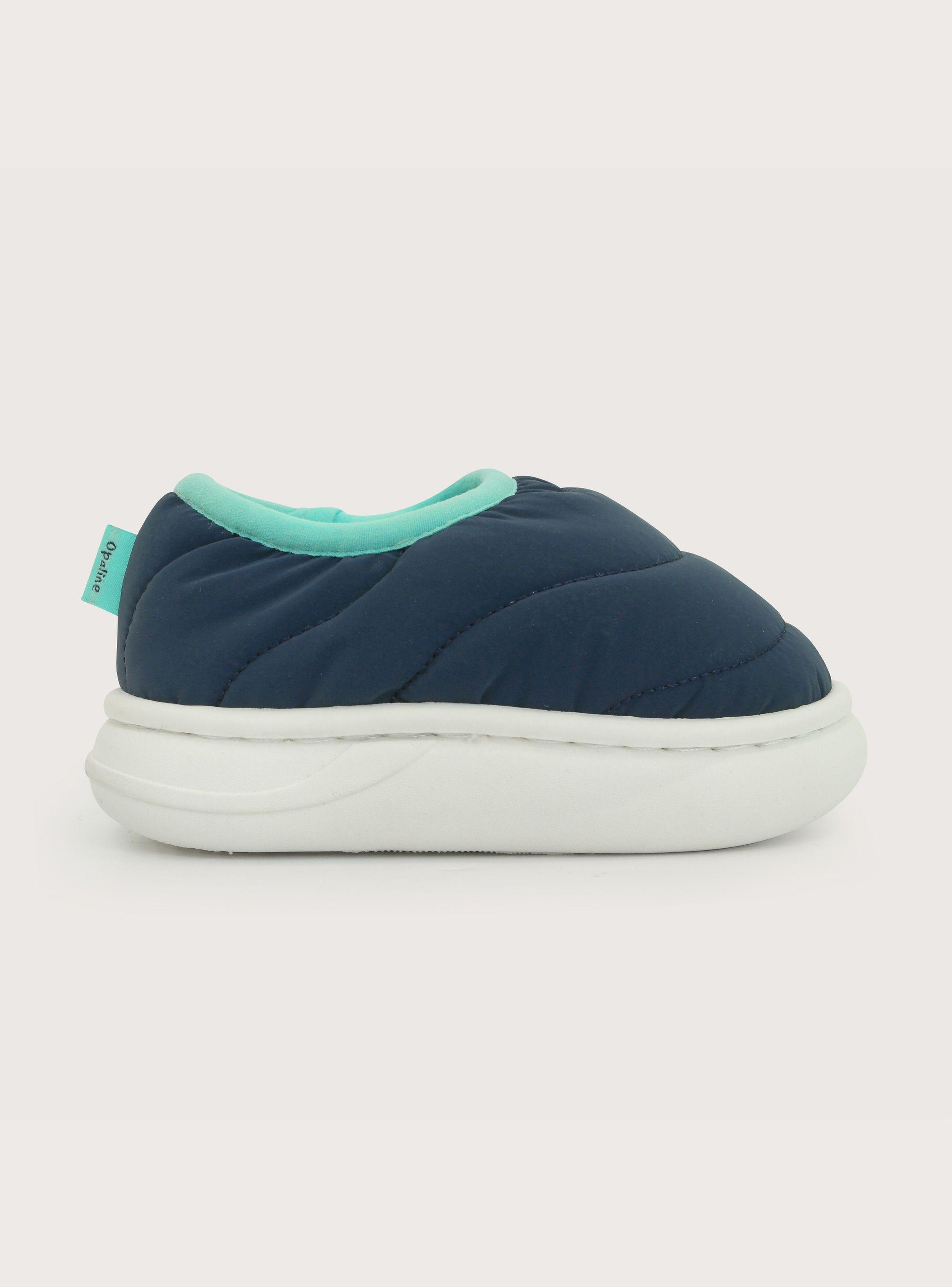 Pantufla Puffer Niño Azul-3