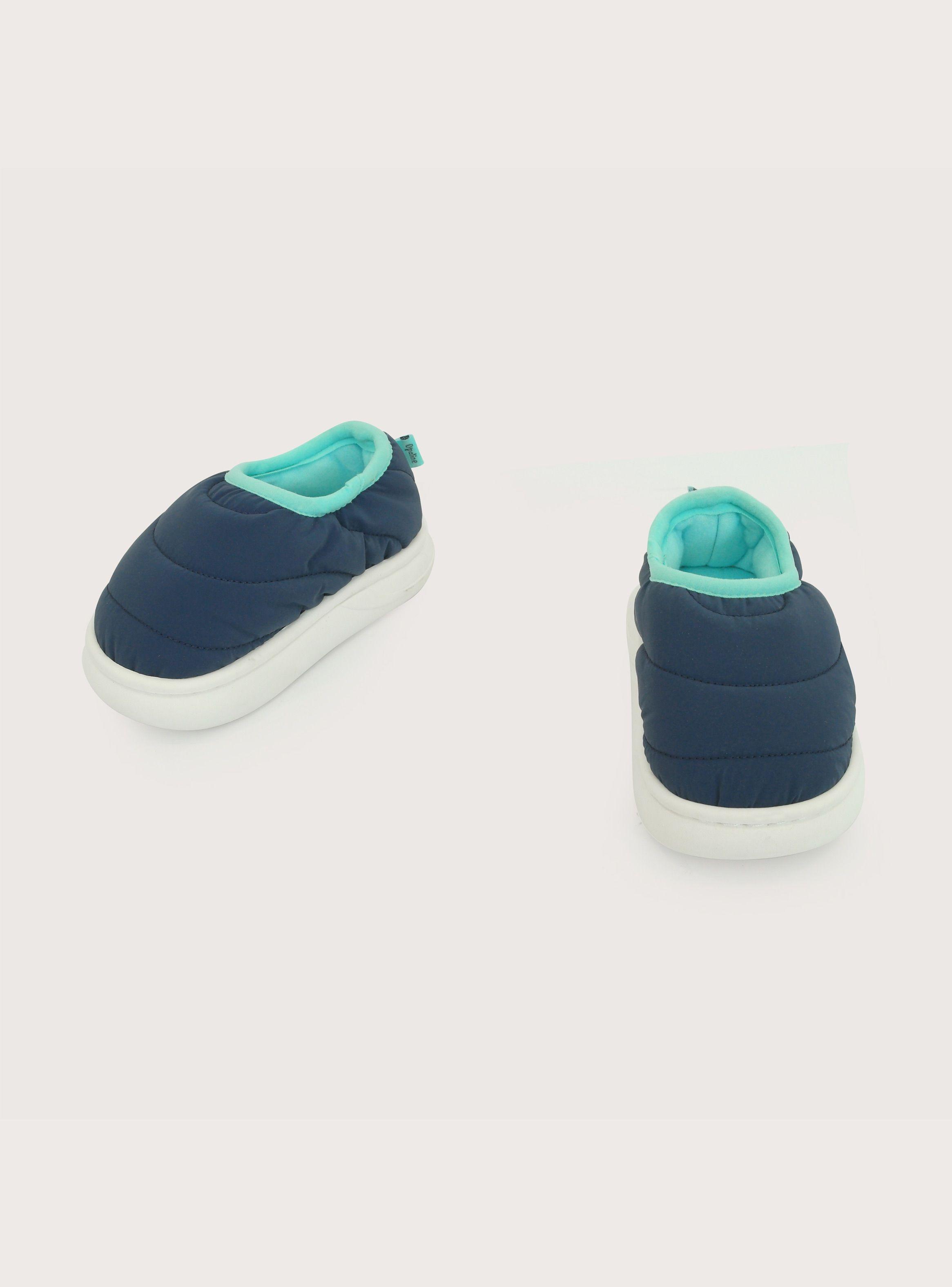 Pantufla Puffer Niño Azul-7