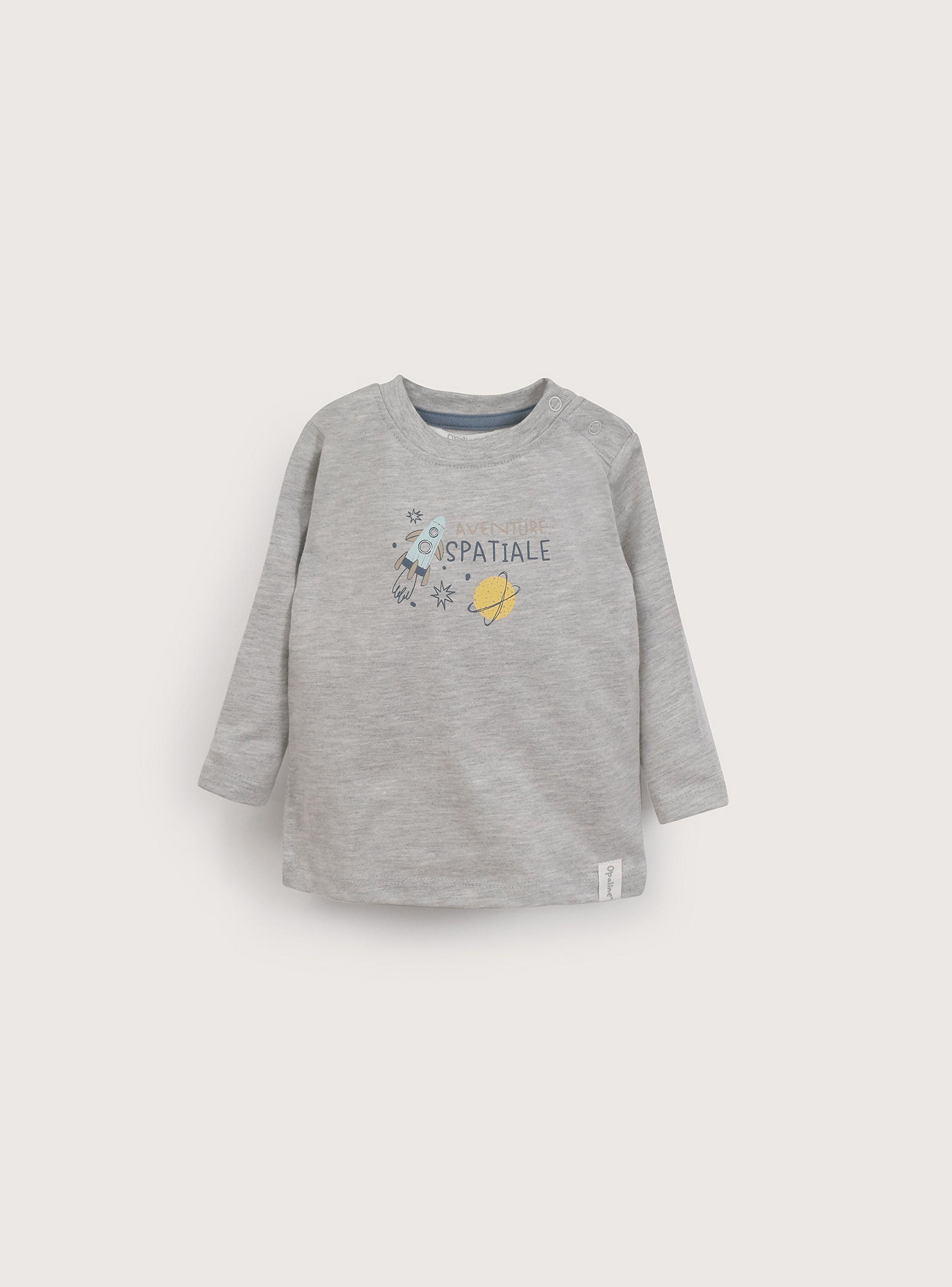 Polera Niño Gris 40600 Opaline-1